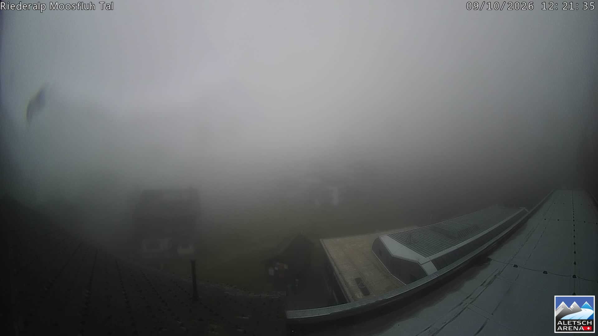 Archiv Foto Webcam Riederalp: Dorfmitte
