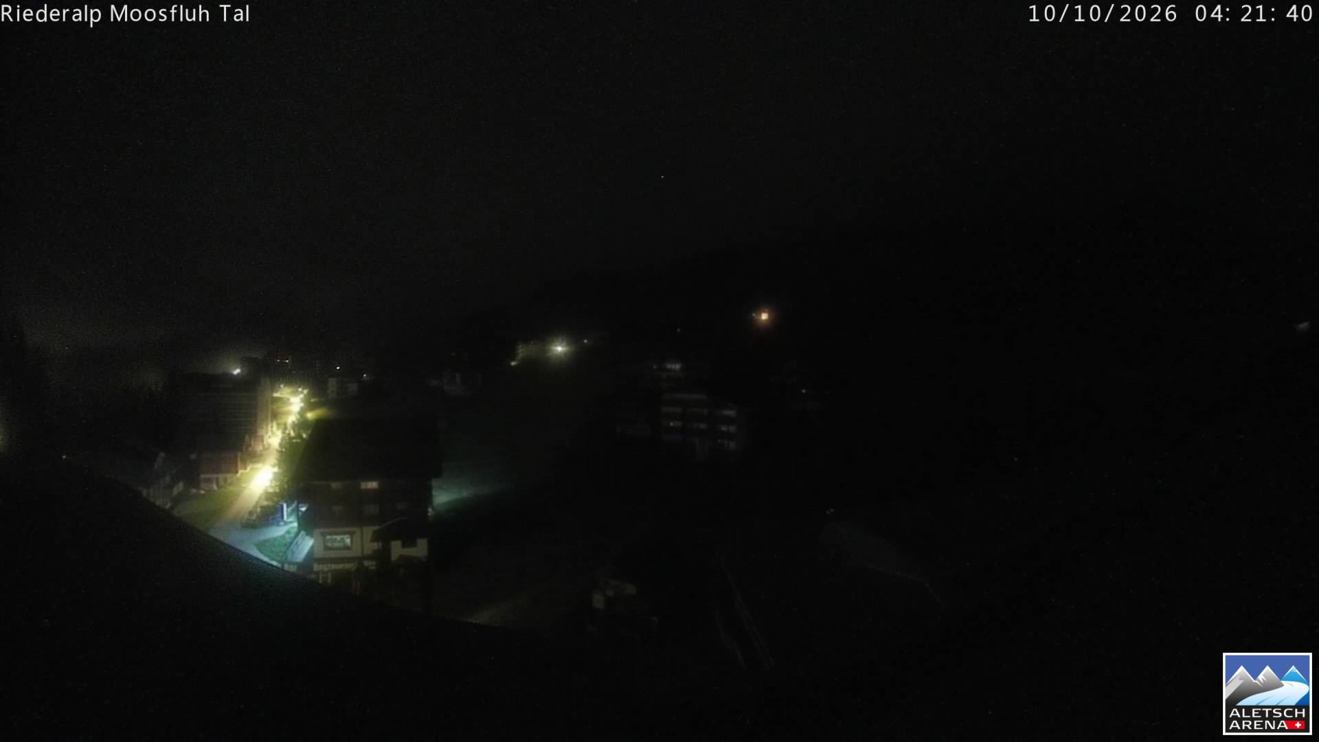 Archived image Webcam Riederalp - Village