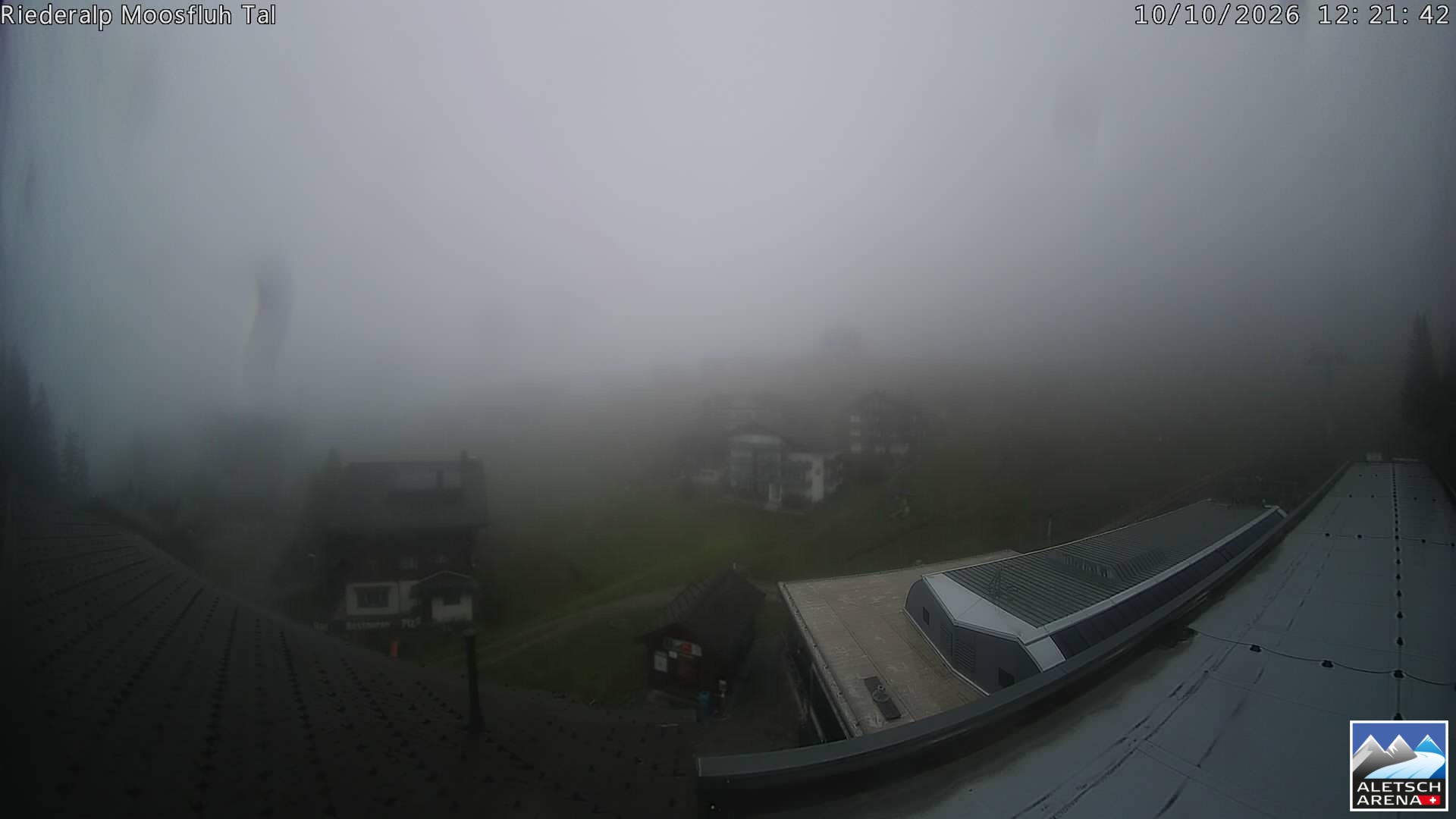 Archived image Webcam Riederalp - Village