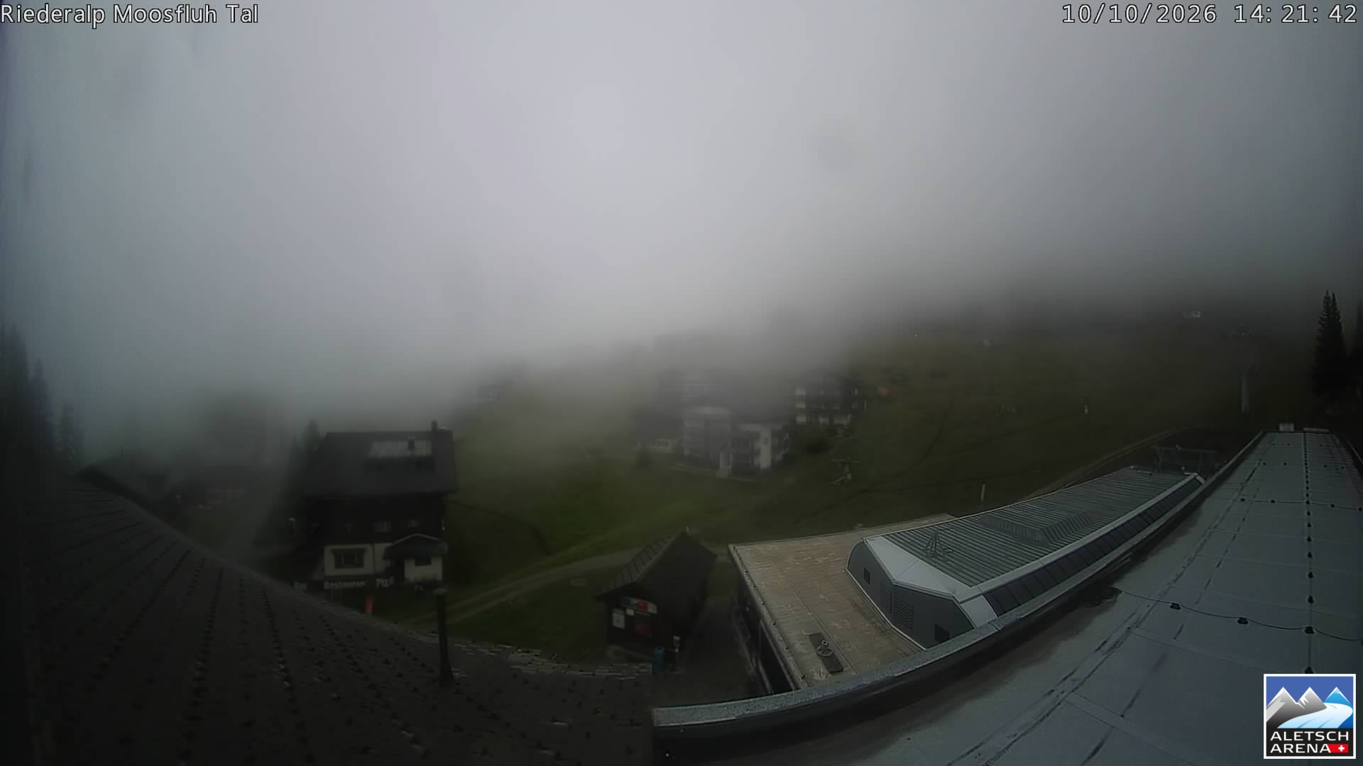 Archived image Webcam Riederalp - Village