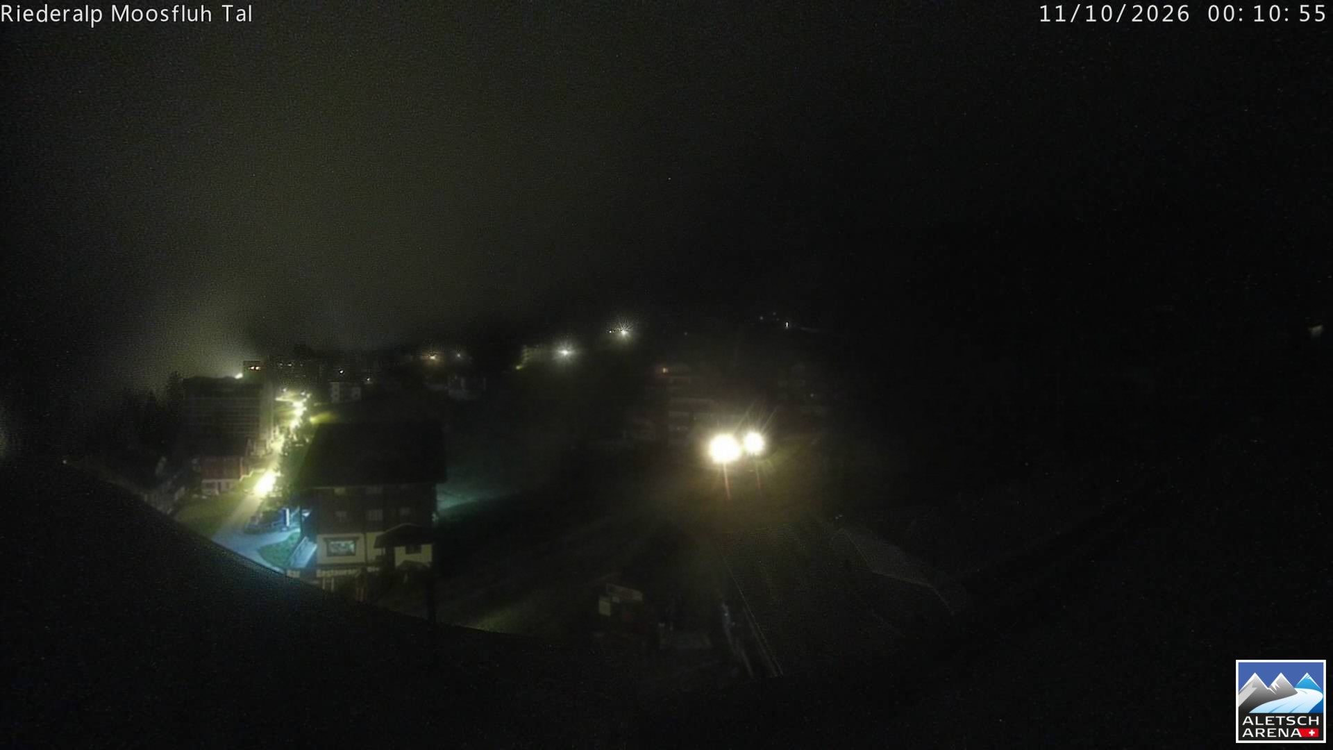 Archived image Webcam Riederalp - Village