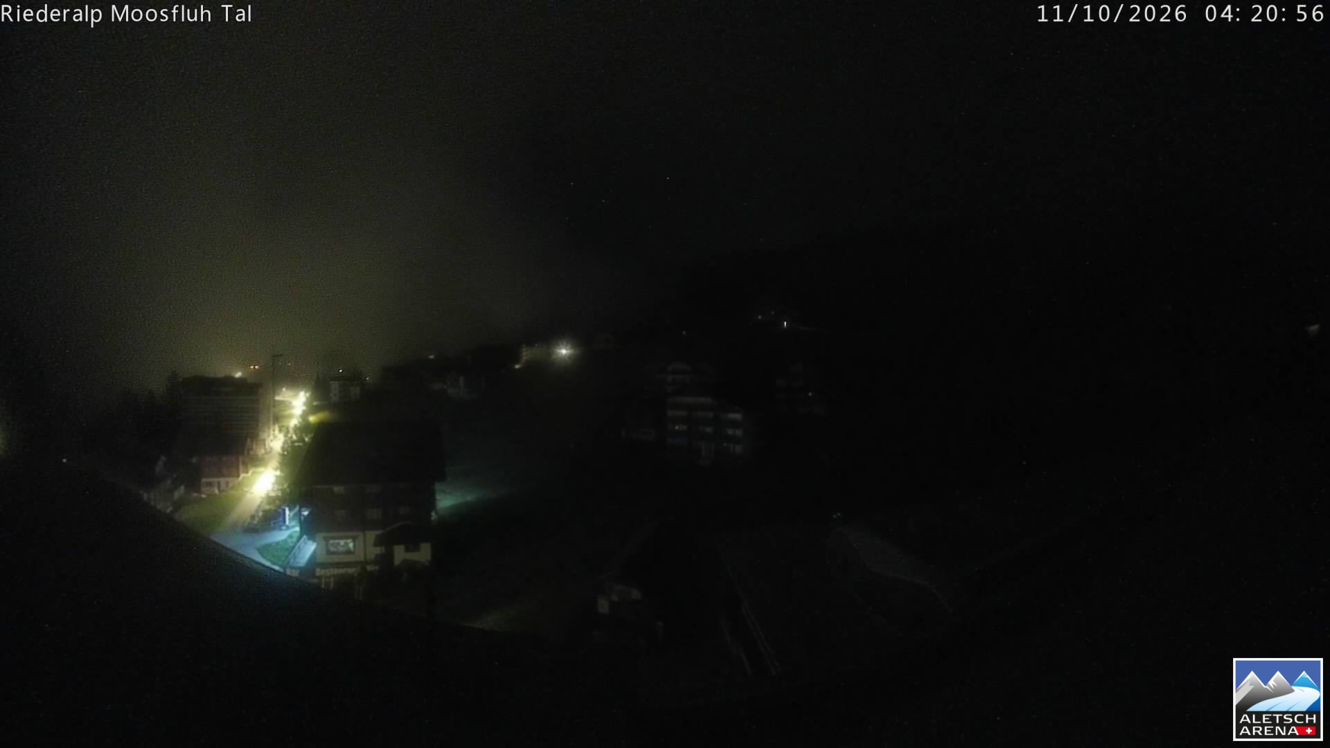 Archived image Webcam Riederalp - Village
