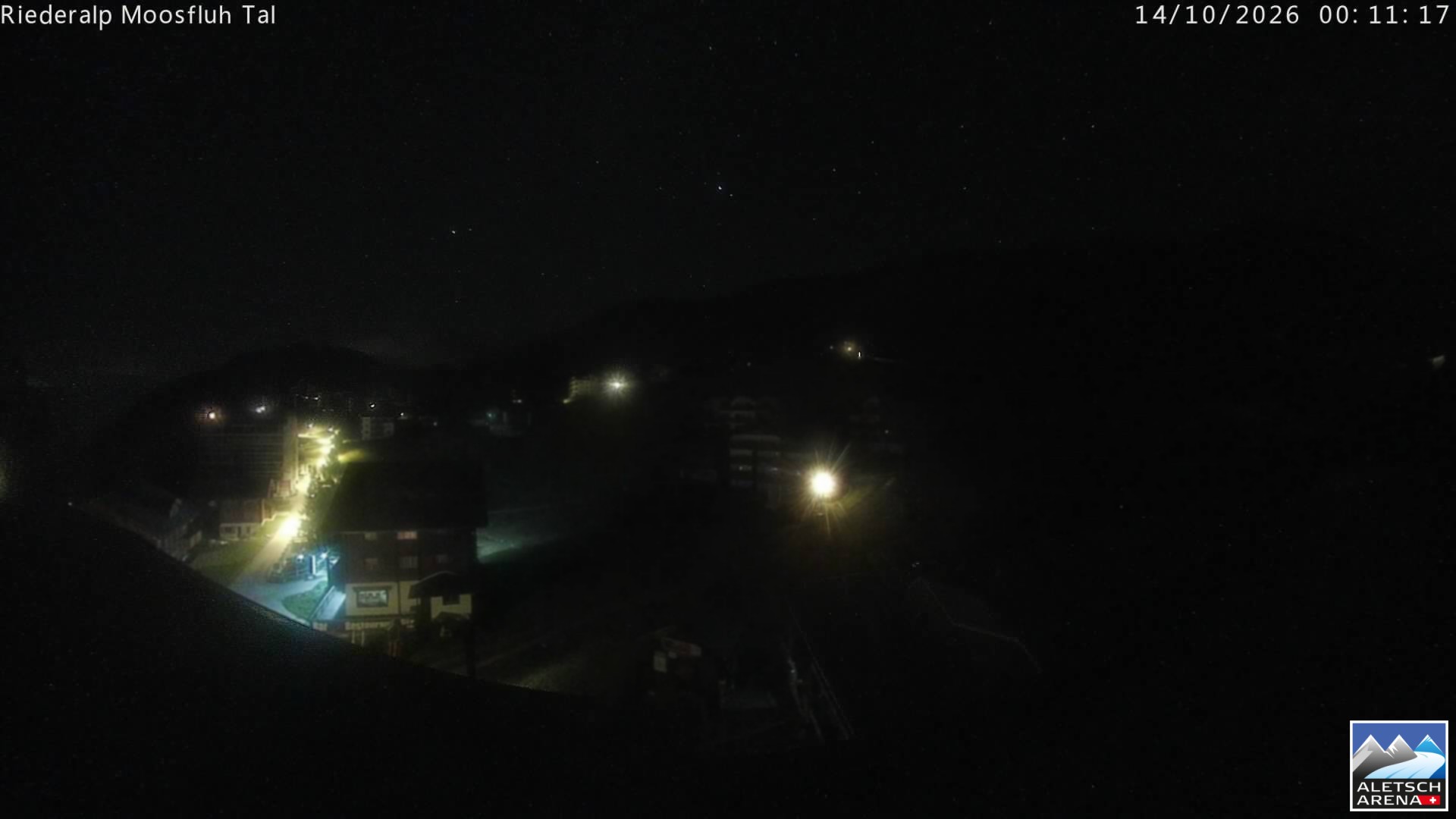 Archived image Webcam Riederalp - Village
