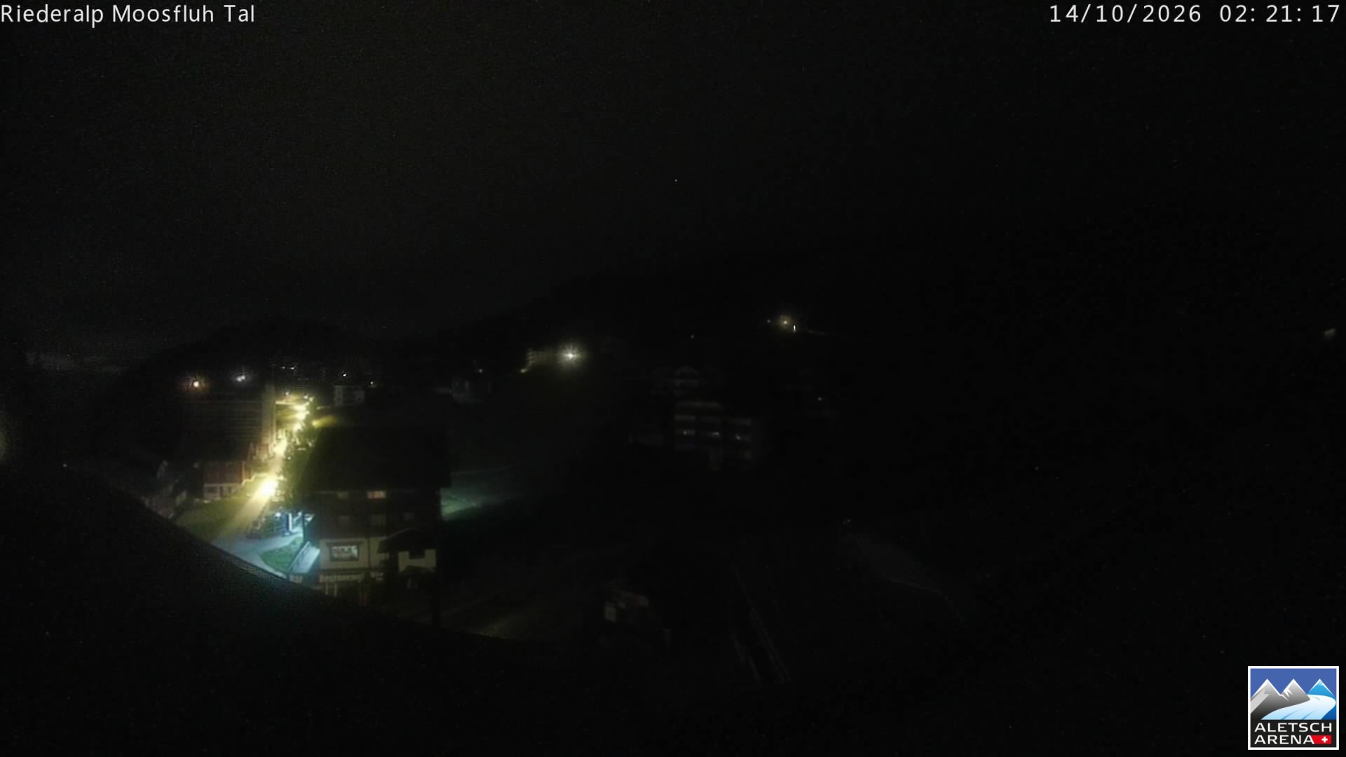 Archived image Webcam Riederalp - Village