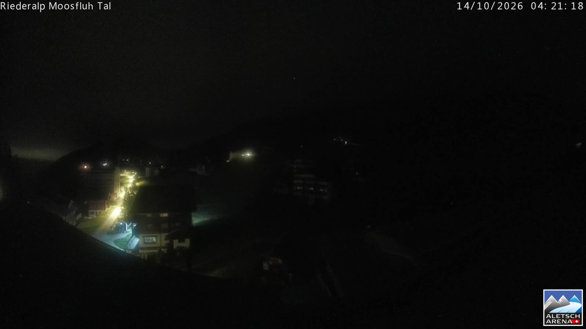 Archived image Webcam Riederalp - Village