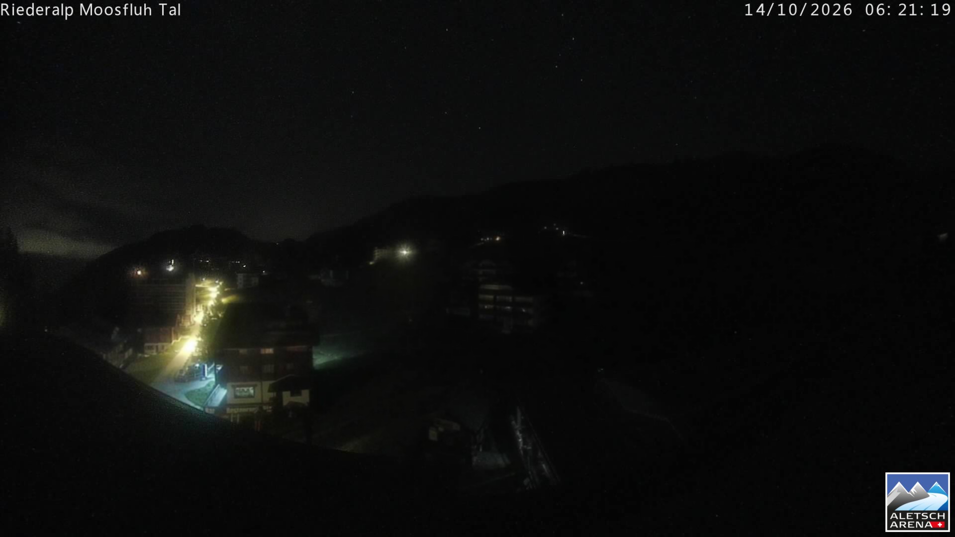 Archived image Webcam Riederalp - Village