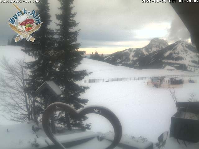 Archiv Foto Webcam Sudelfeld: Speckalm