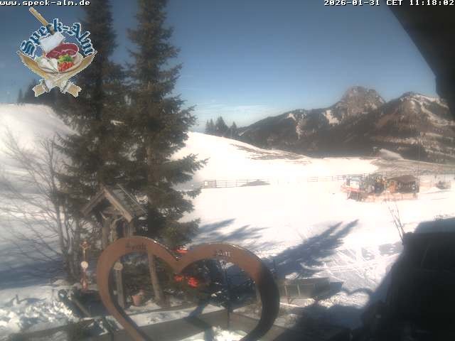 Archiv Foto Webcam Sudelfeld: Speckalm
