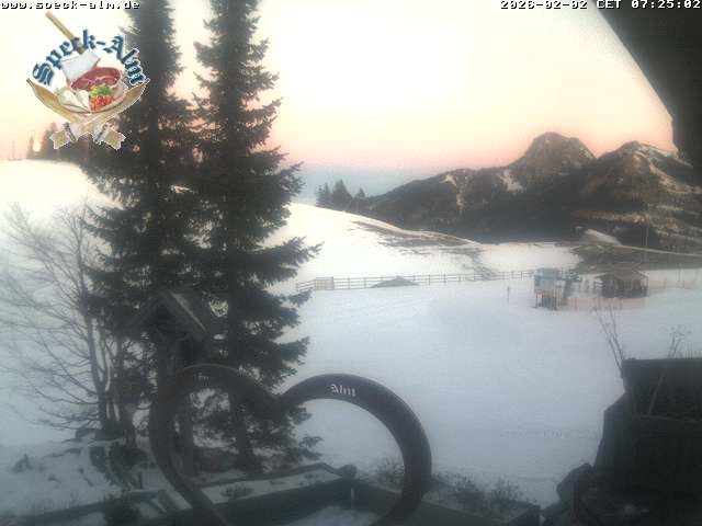 Archiv Foto Webcam Sudelfeld: Speckalm