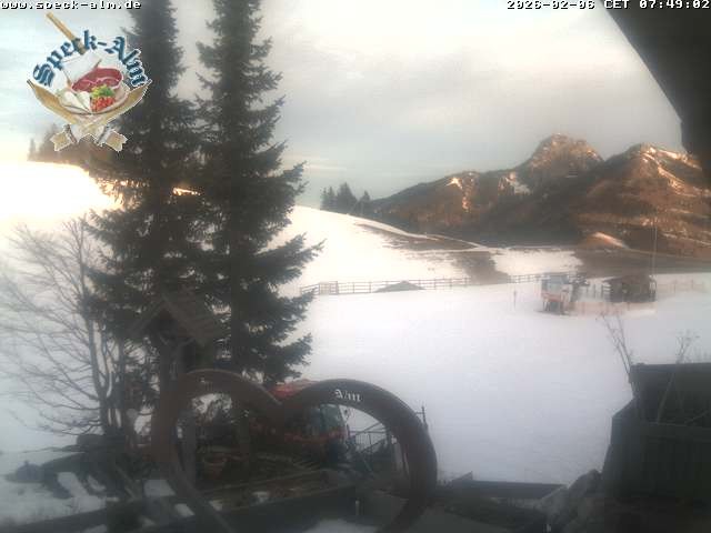 Archiv Foto Webcam Sudelfeld: Speckalm