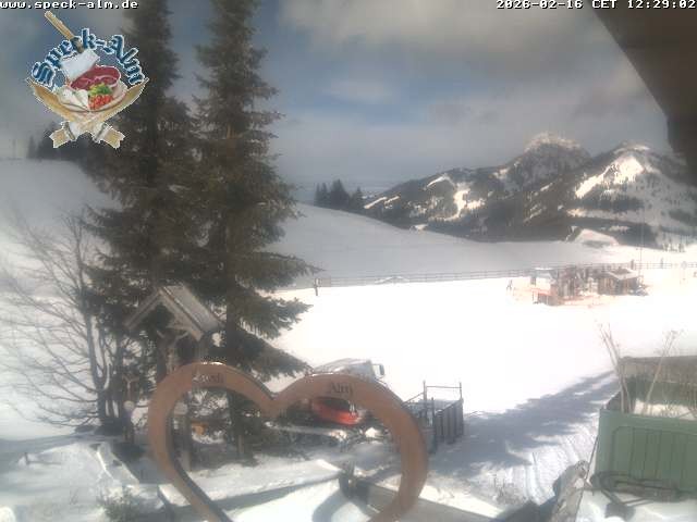 Archiv Foto Webcam Sudelfeld: Speckalm