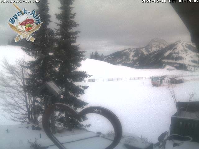 Archiv Foto Webcam Sudelfeld: Speckalm
