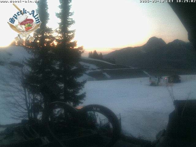 Archiv Foto Webcam Sudelfeld: Speckalm