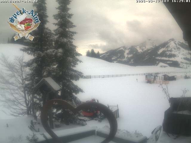 Archiv Foto Webcam Sudelfeld: Speckalm