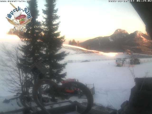 Archiv Foto Webcam Sudelfeld: Speckalm