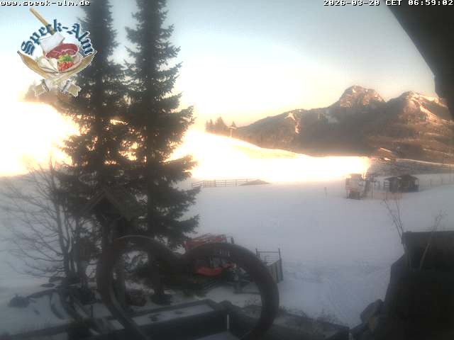 Archiv Foto Webcam Sudelfeld: Speckalm