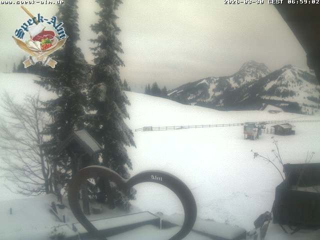 Archiv Foto Webcam Sudelfeld: Speckalm