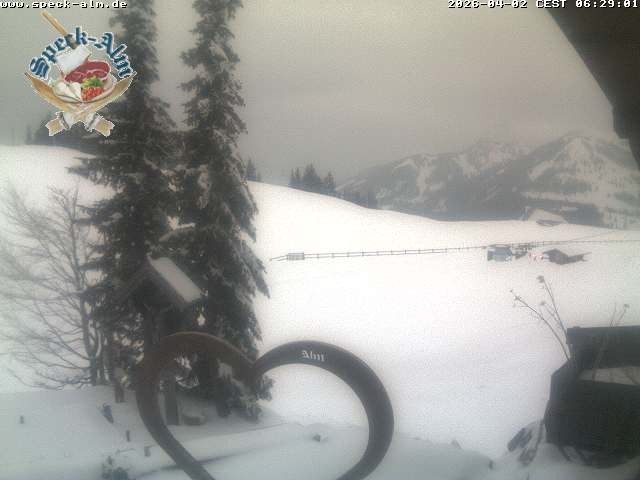 Archiv Foto Webcam Sudelfeld: Speckalm