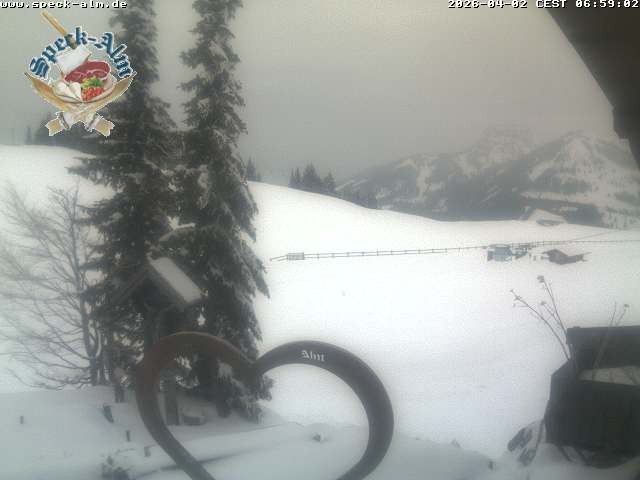 Archiv Foto Webcam Sudelfeld: Speckalm