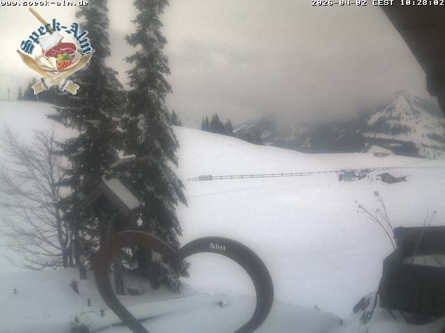 Archiv Foto Webcam Sudelfeld: Speckalm
