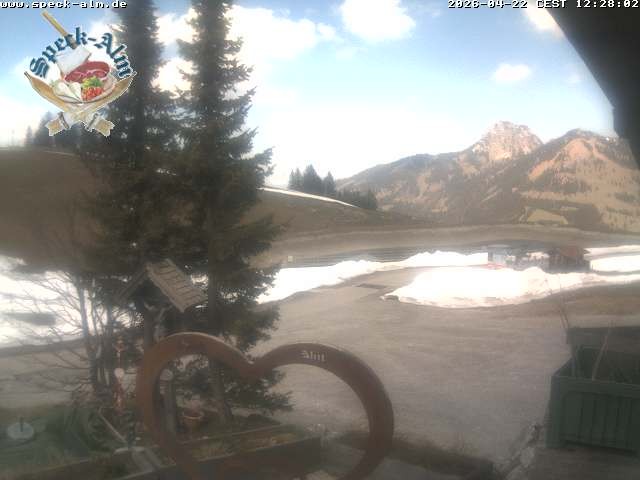 Archiv Foto Webcam Sudelfeld: Speckalm