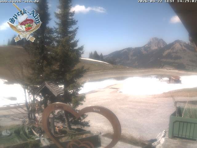 Archiv Foto Webcam Sudelfeld: Speckalm