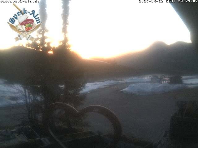 Archiv Foto Webcam Sudelfeld: Speckalm