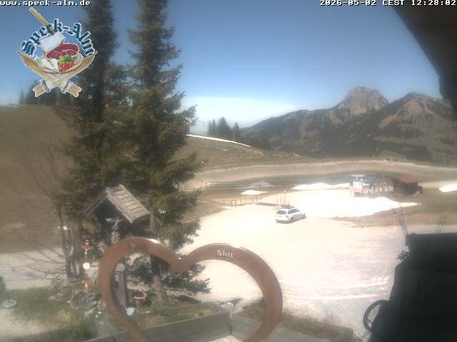 Archiv Foto Webcam Sudelfeld: Speckalm