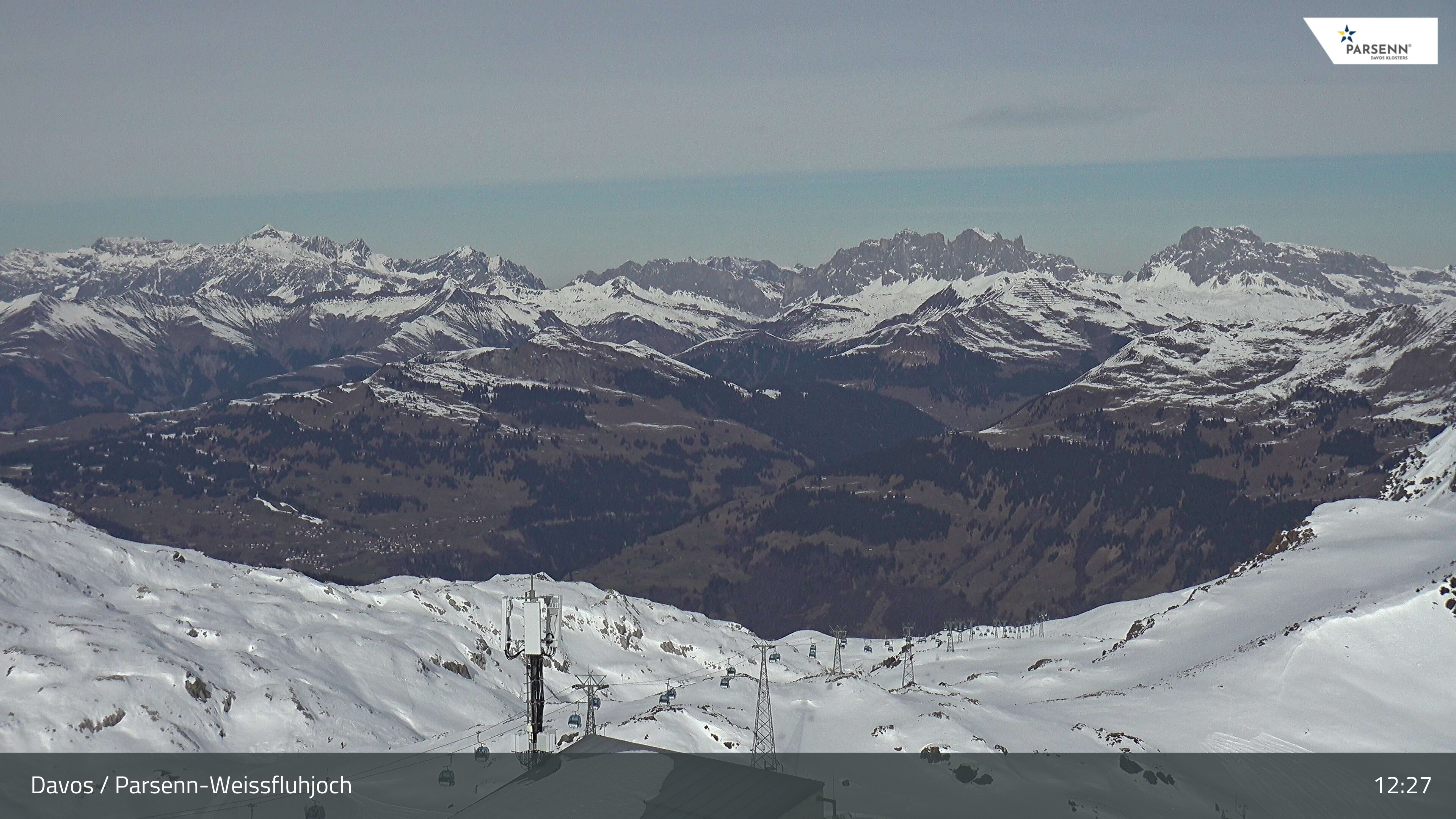 Archiv Foto Webcam Weissfluhjoch - Schifer