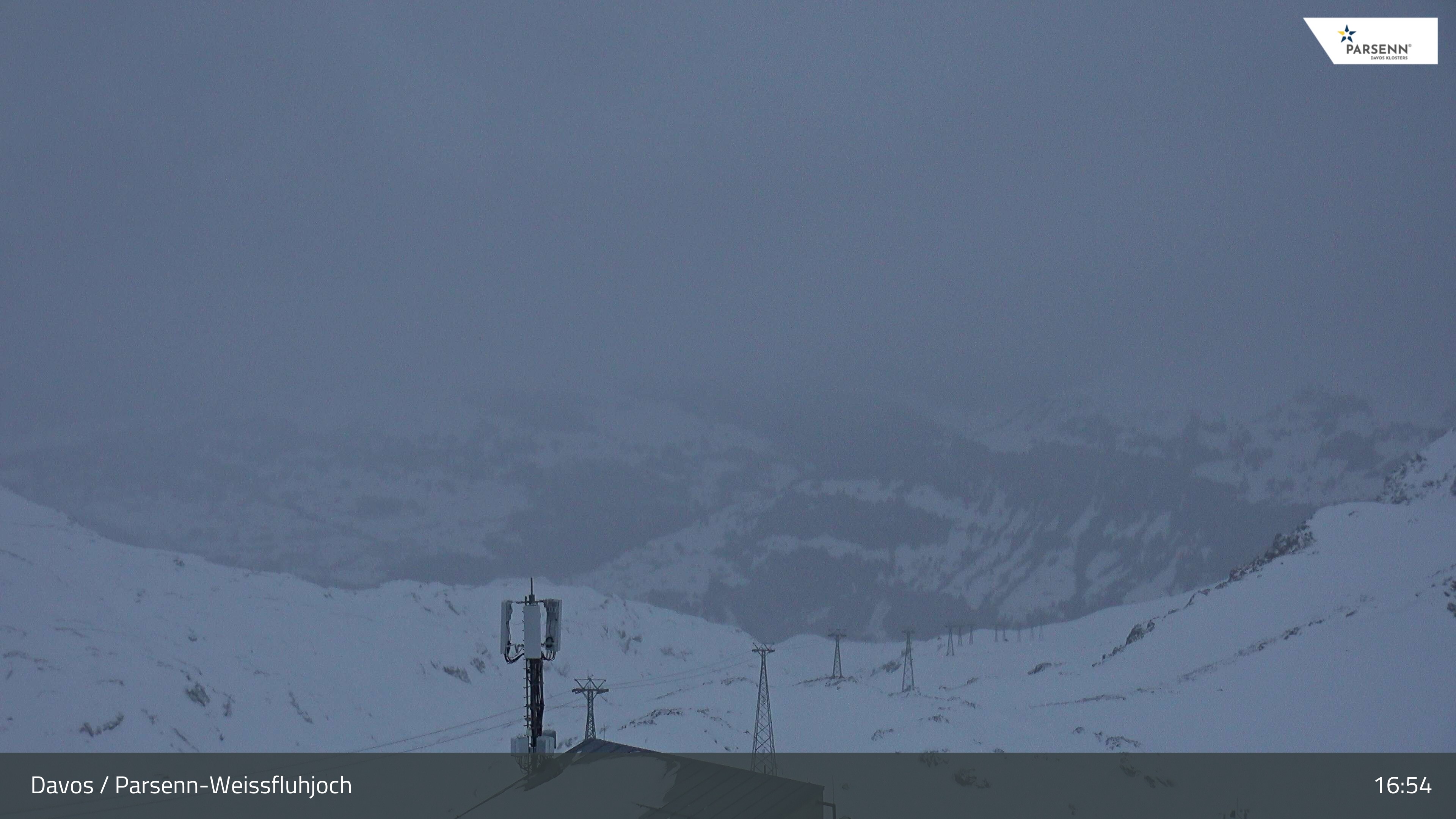 Archived image Webcam Weissfluhjoch, Davos Klosters