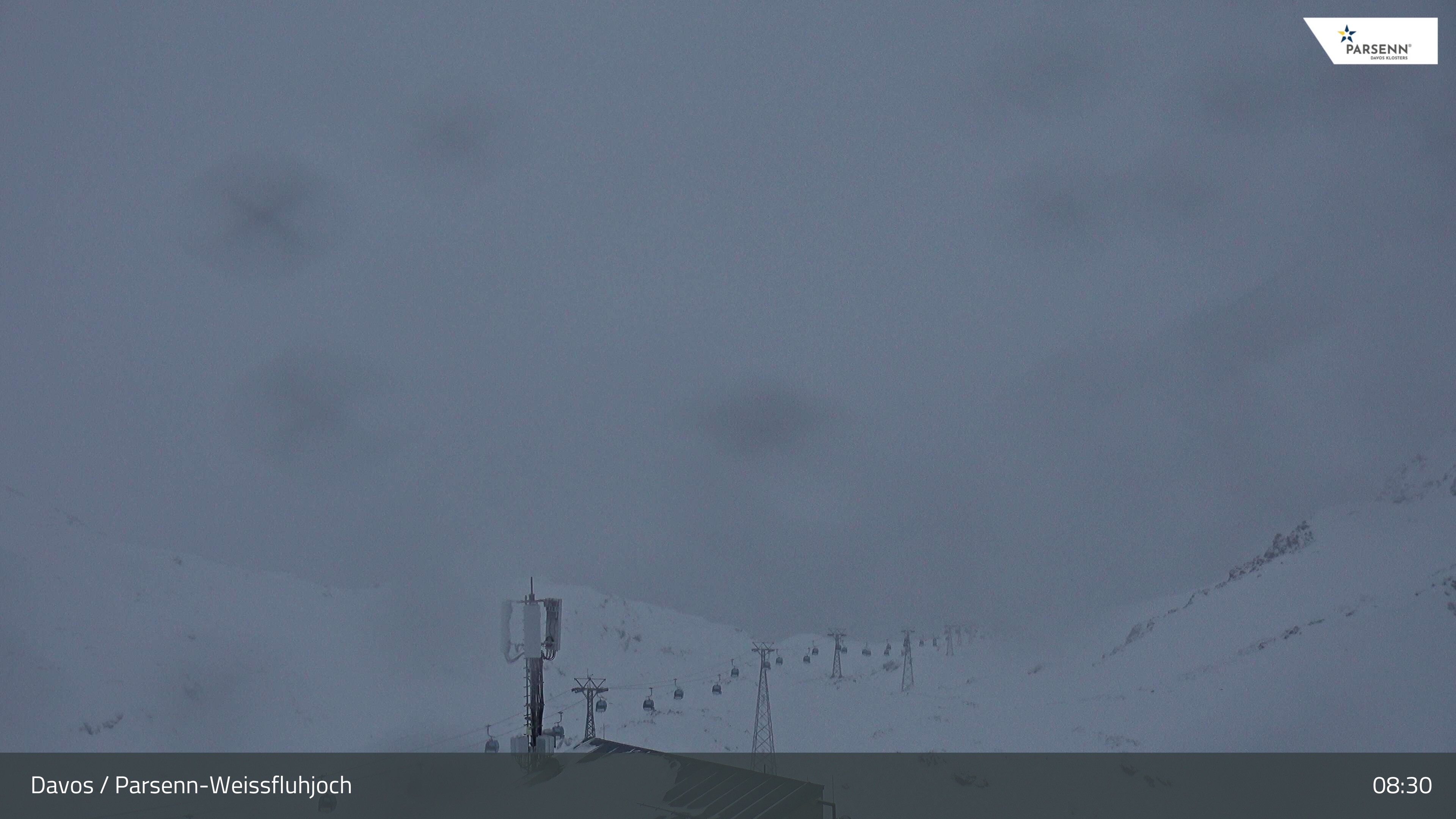 Archiv Foto Webcam Weissfluhjoch - Schifer