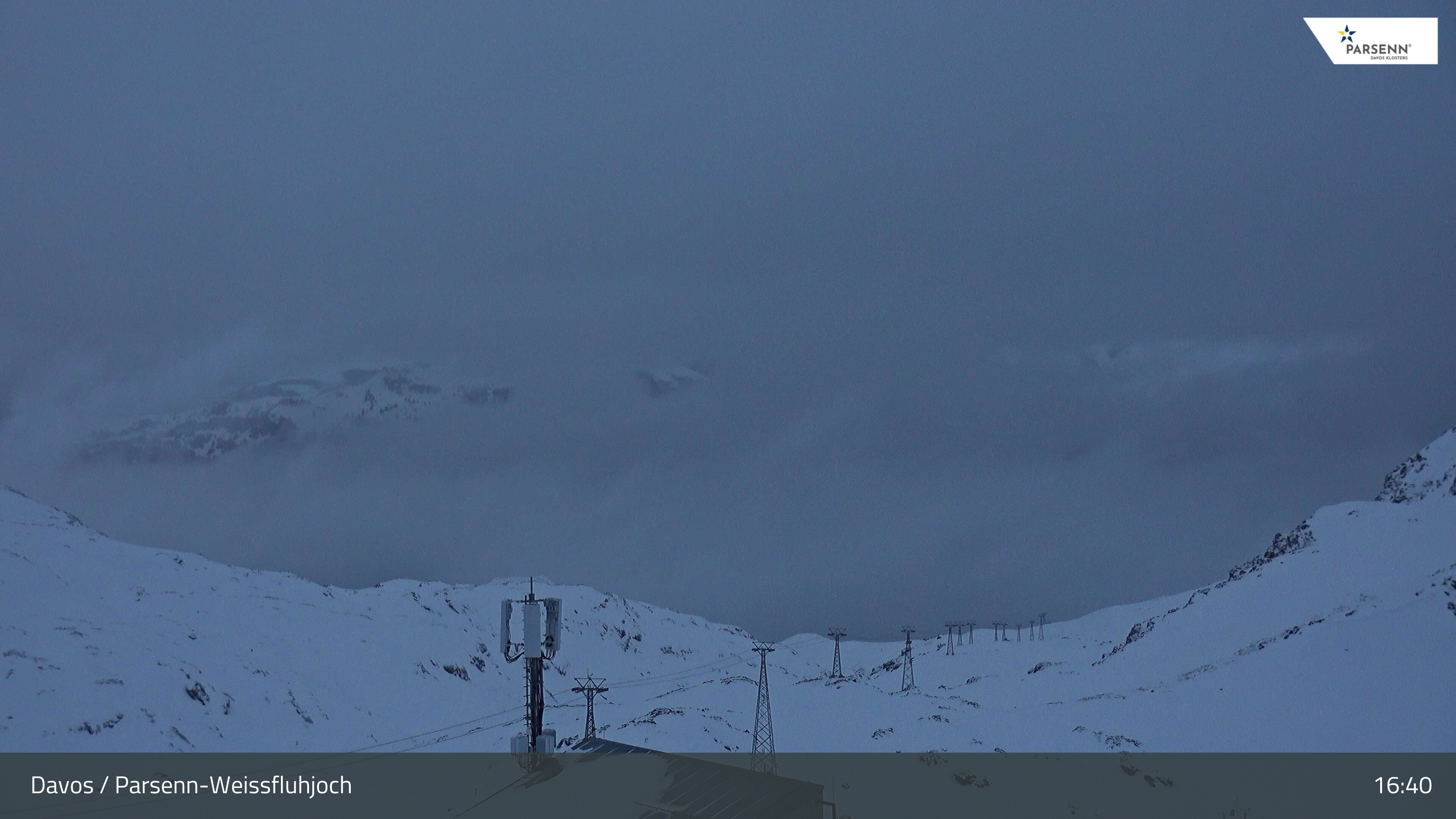 Archiv Foto Webcam Weissfluhjoch - Schifer