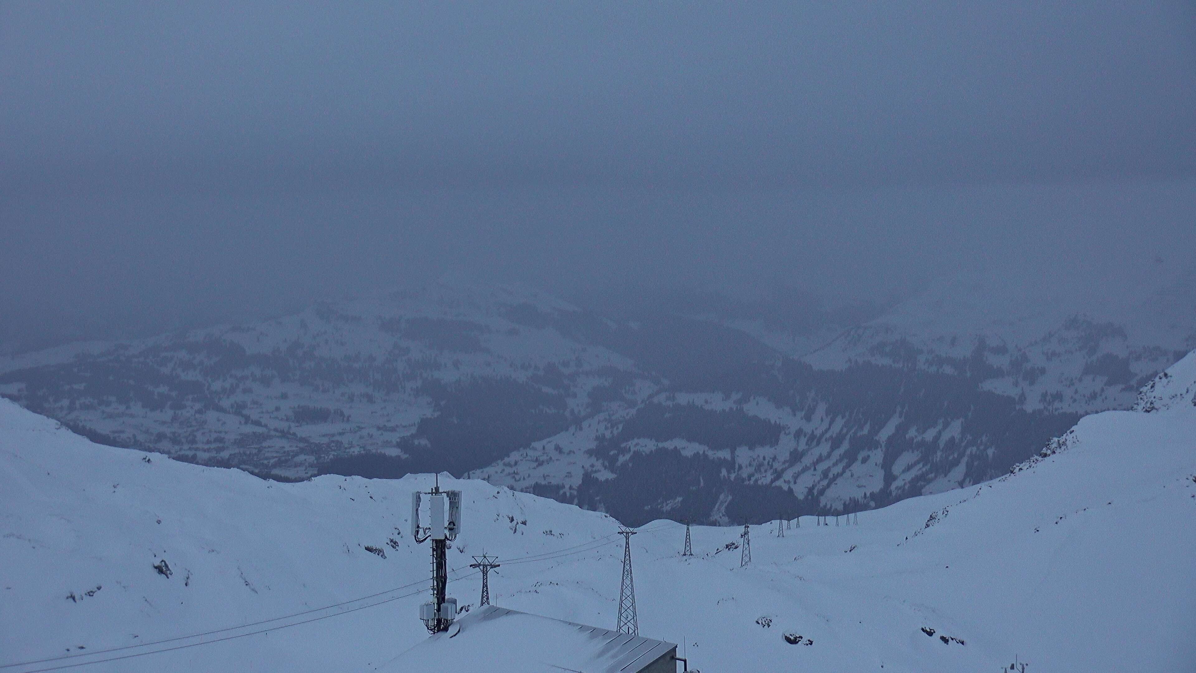 Archiv Foto Webcam Weissfluhjoch - Schifer