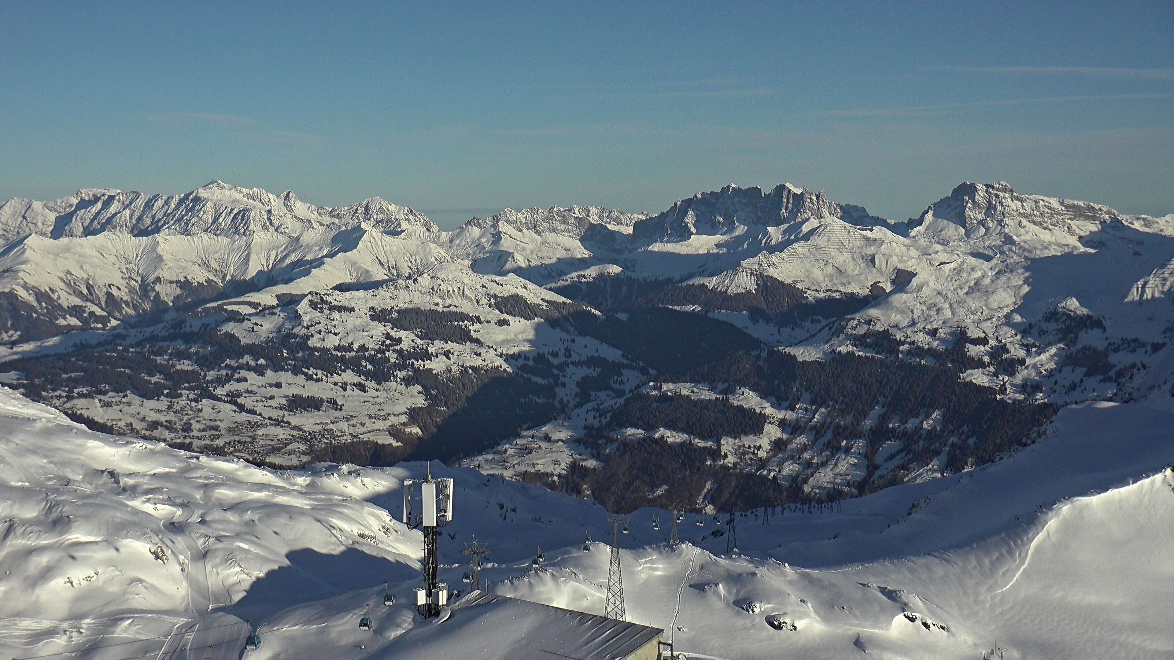 Archiv Foto Webcam Weissfluhjoch - Schifer