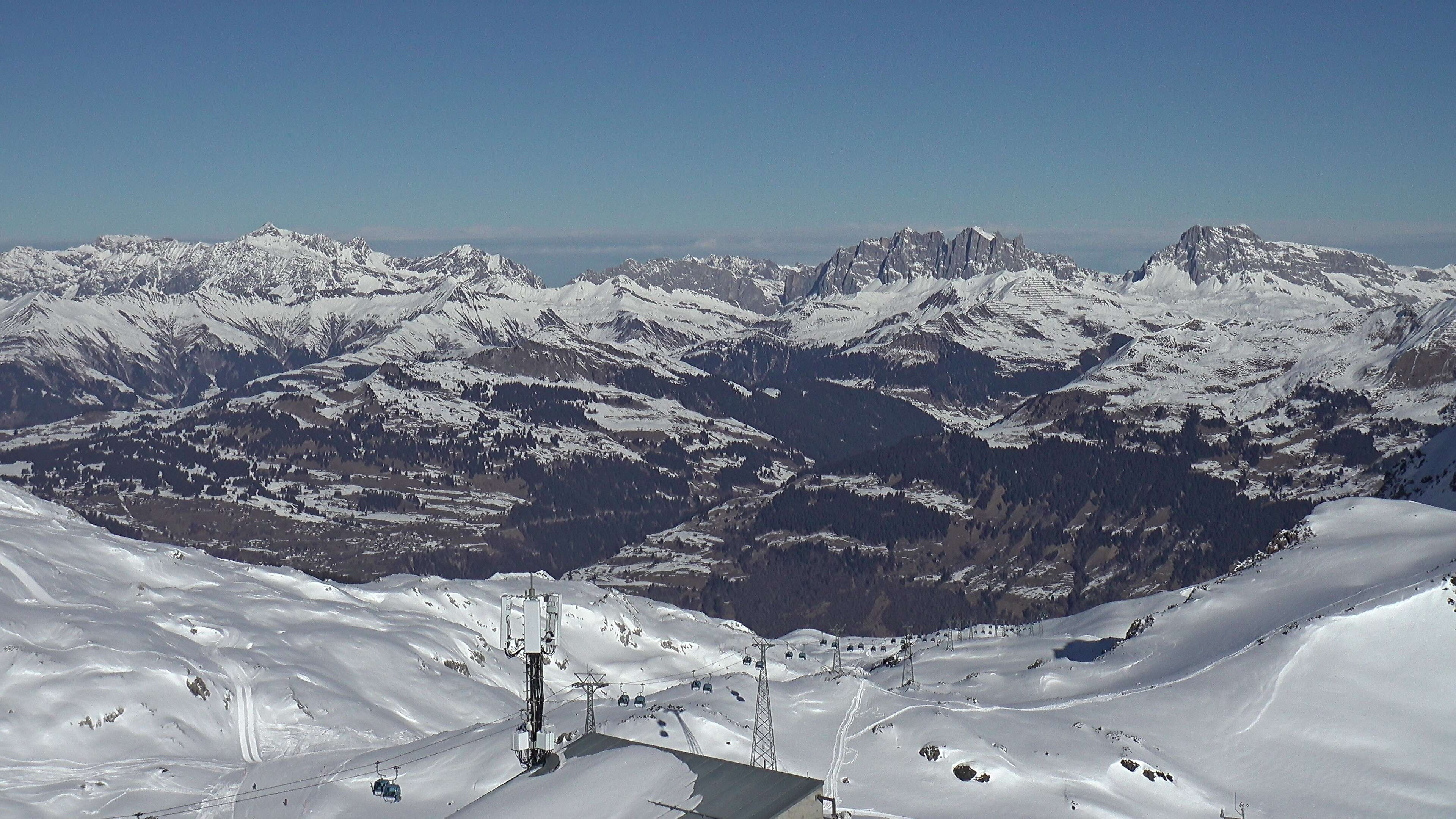 Archiv Foto Webcam Weissfluhjoch - Schifer