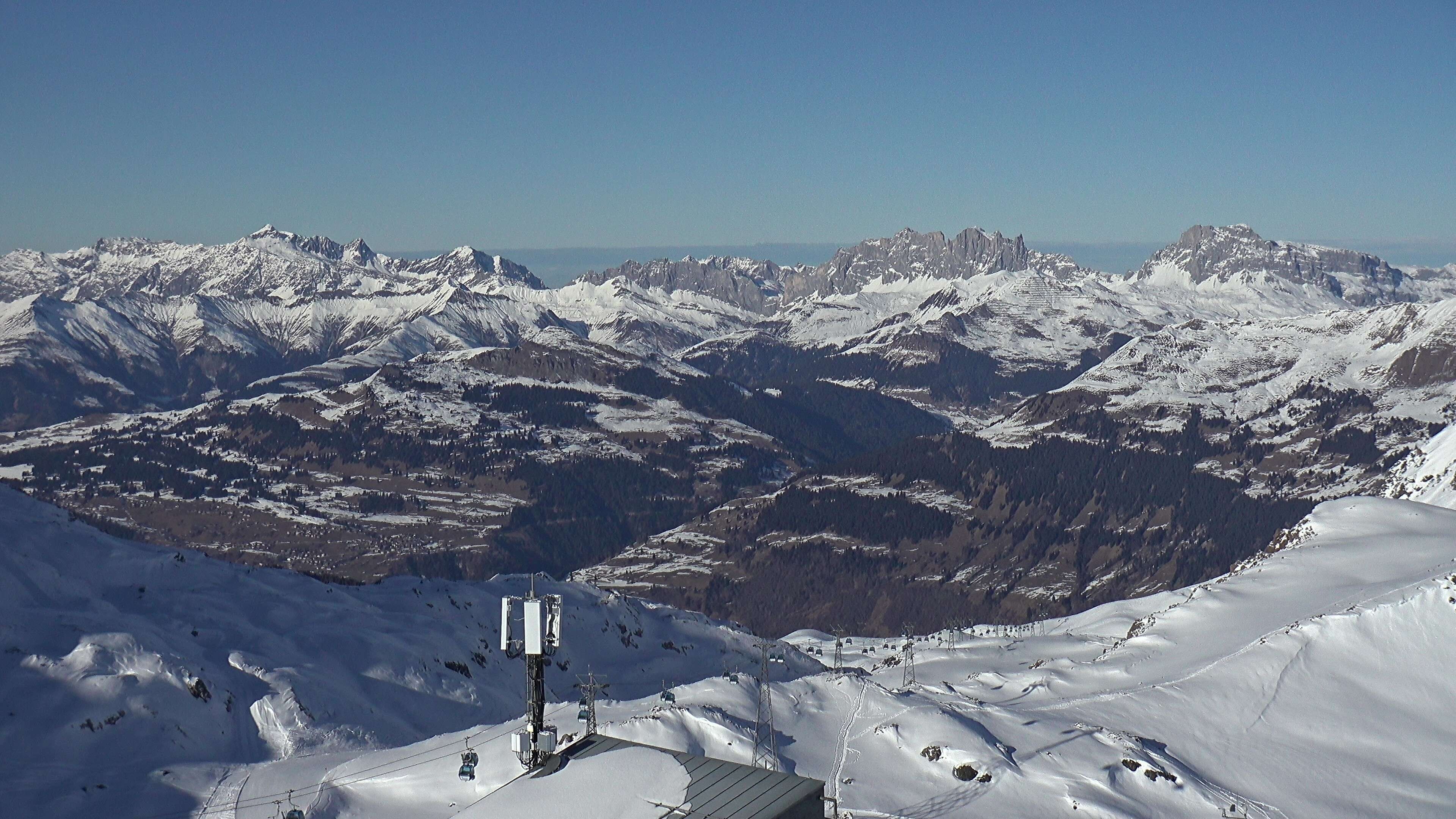 Archiv Foto Webcam Weissfluhjoch - Schifer