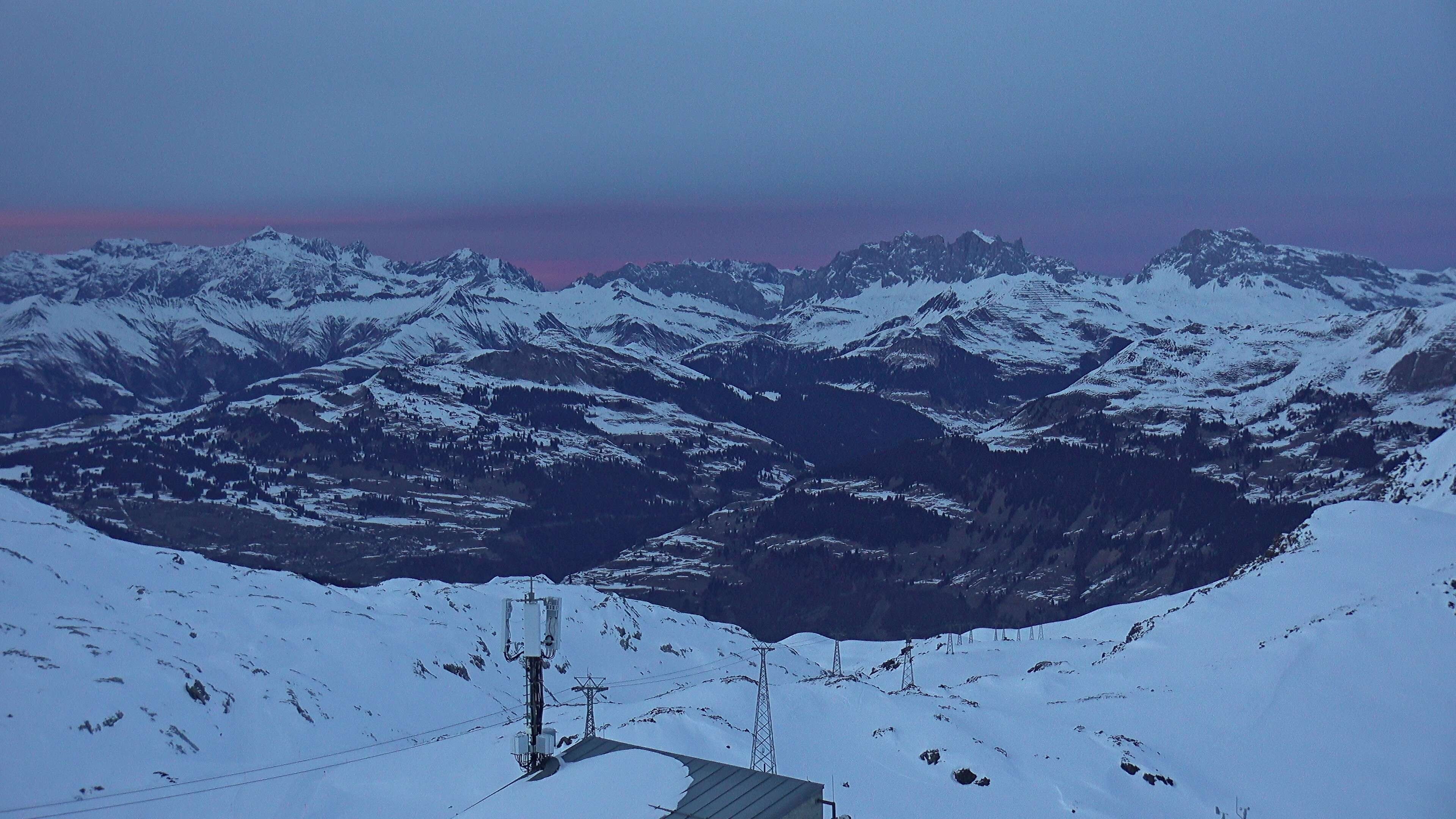 Archiv Foto Webcam Weissfluhjoch - Schifer
