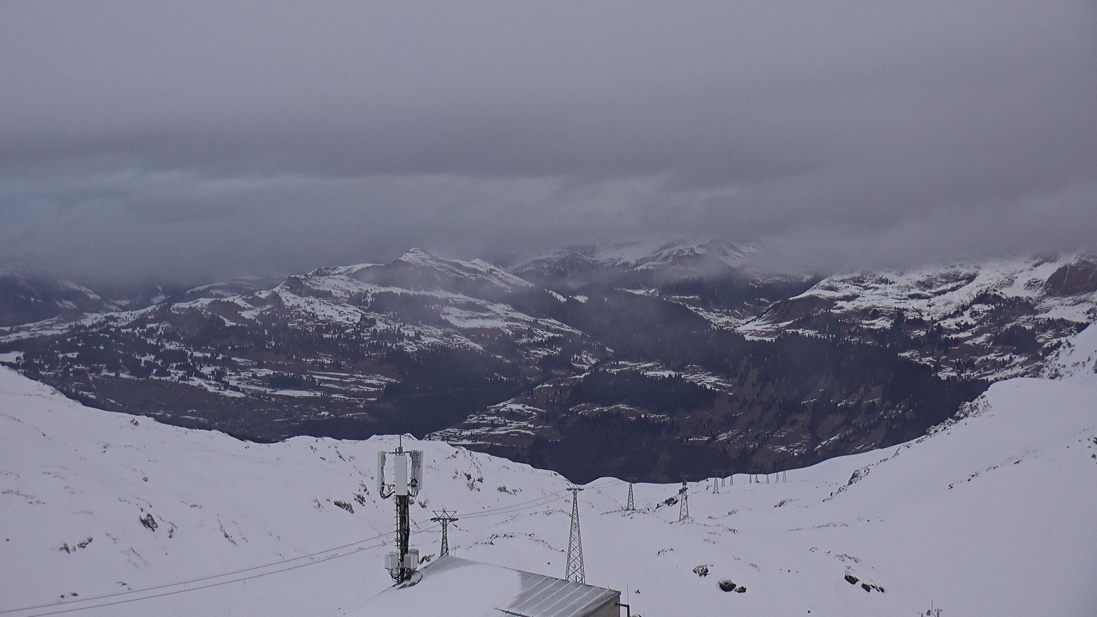 Archiv Foto Webcam Weissfluhjoch - Schifer