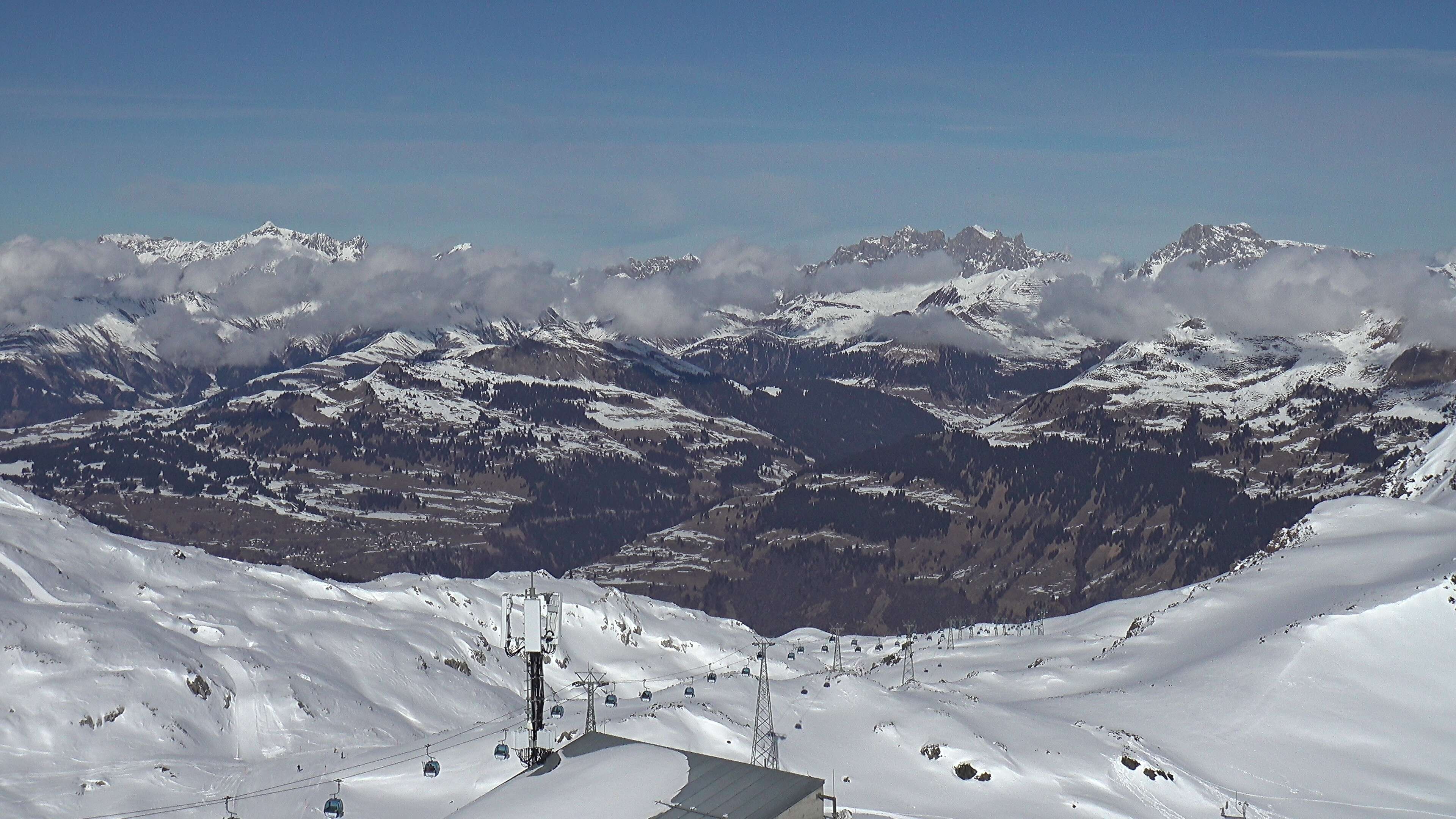 Archiv Foto Webcam Weissfluhjoch - Schifer