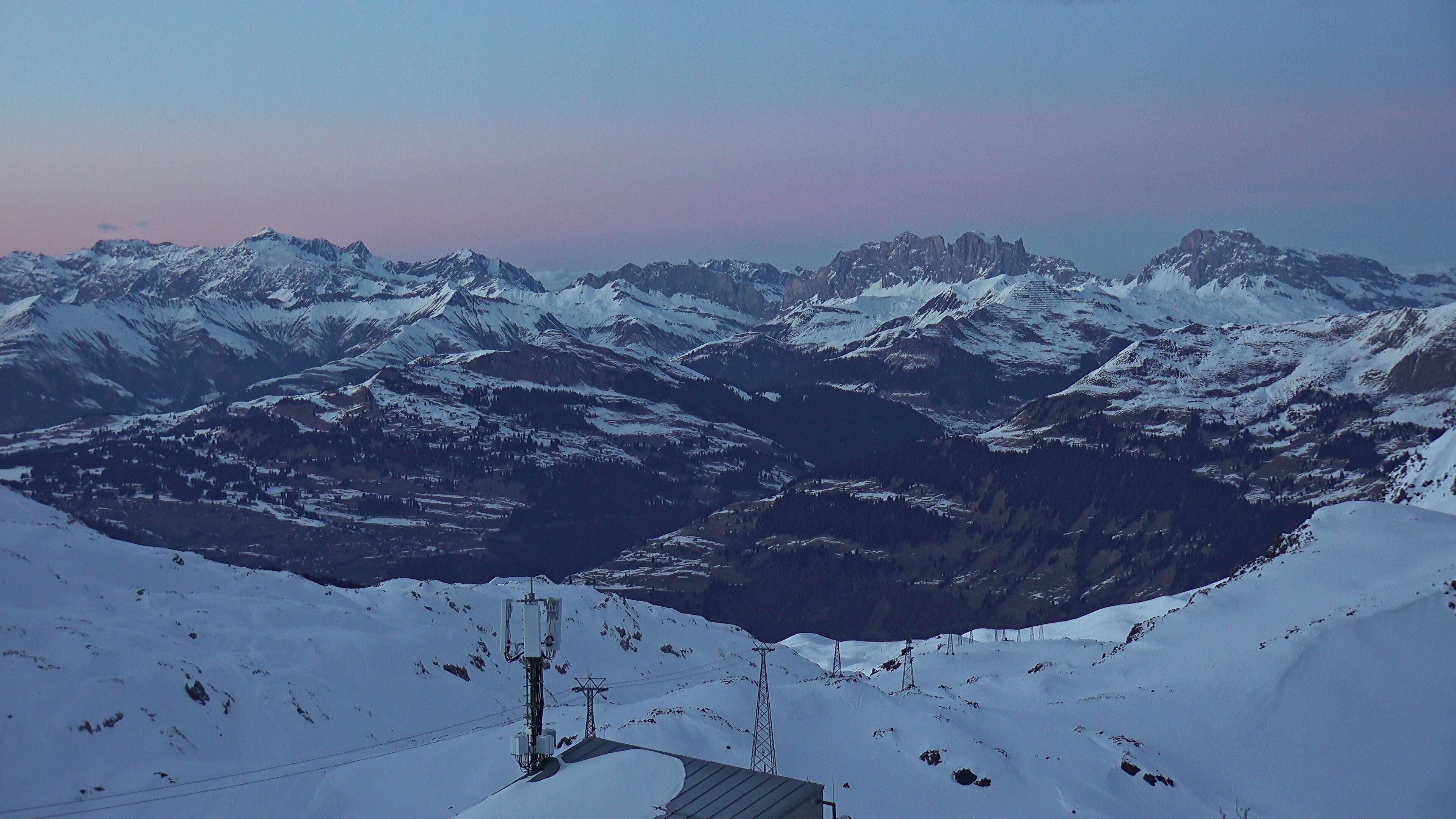 Archiv Foto Webcam Weissfluhjoch - Schifer