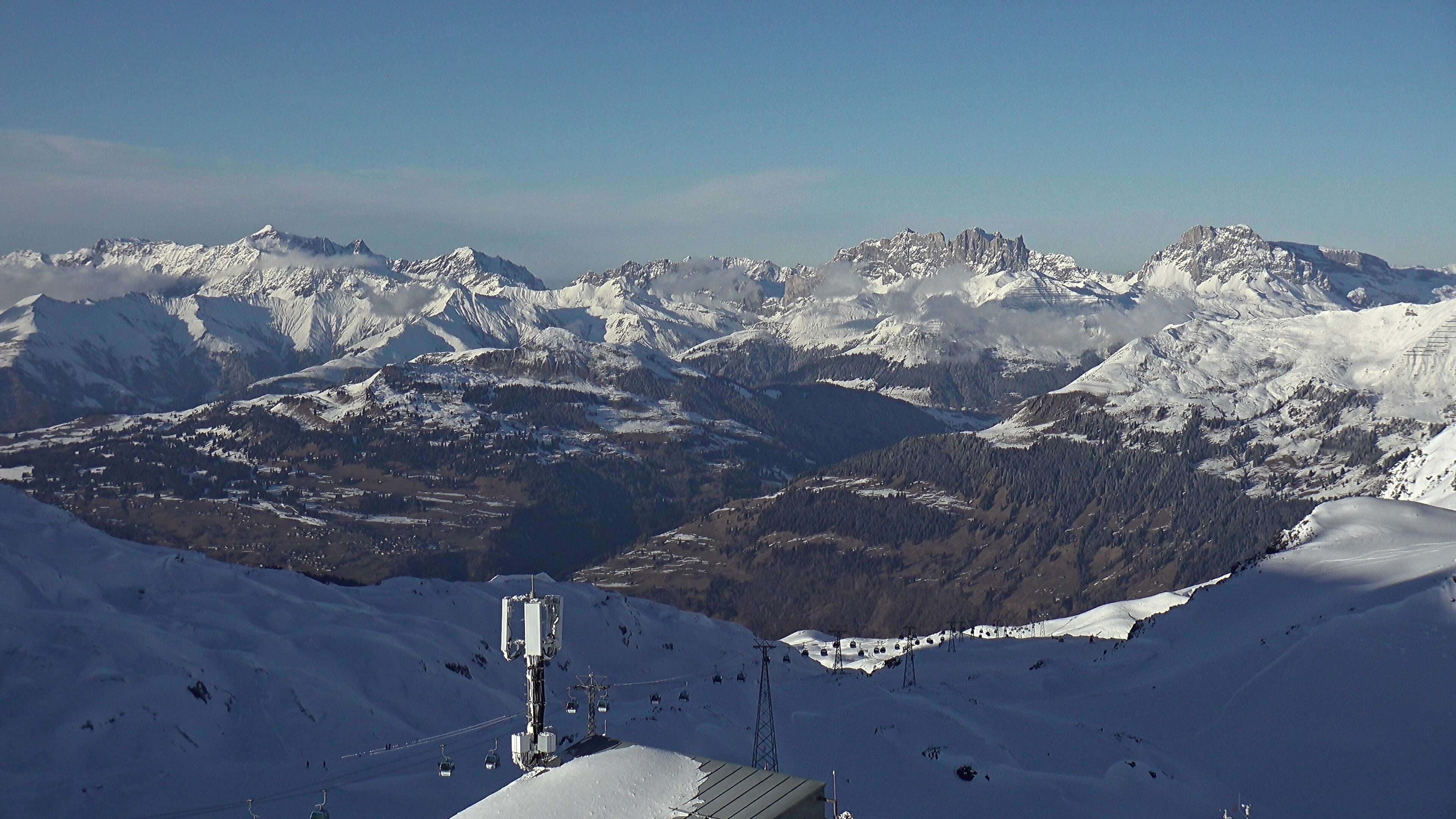 Archived image Webcam Weissfluhjoch, Davos Klosters