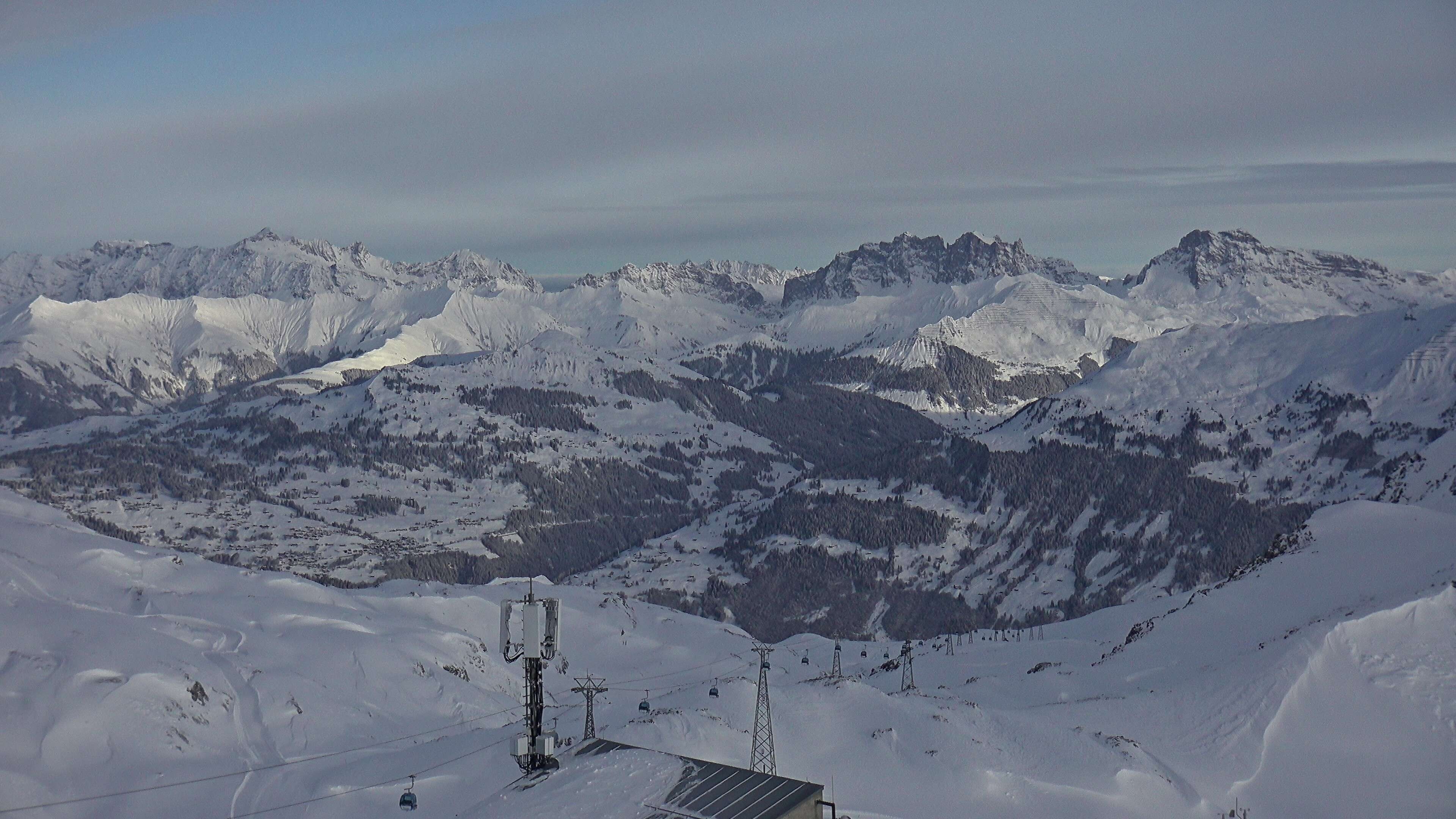 Archiv Foto Webcam Weissfluhjoch - Schifer