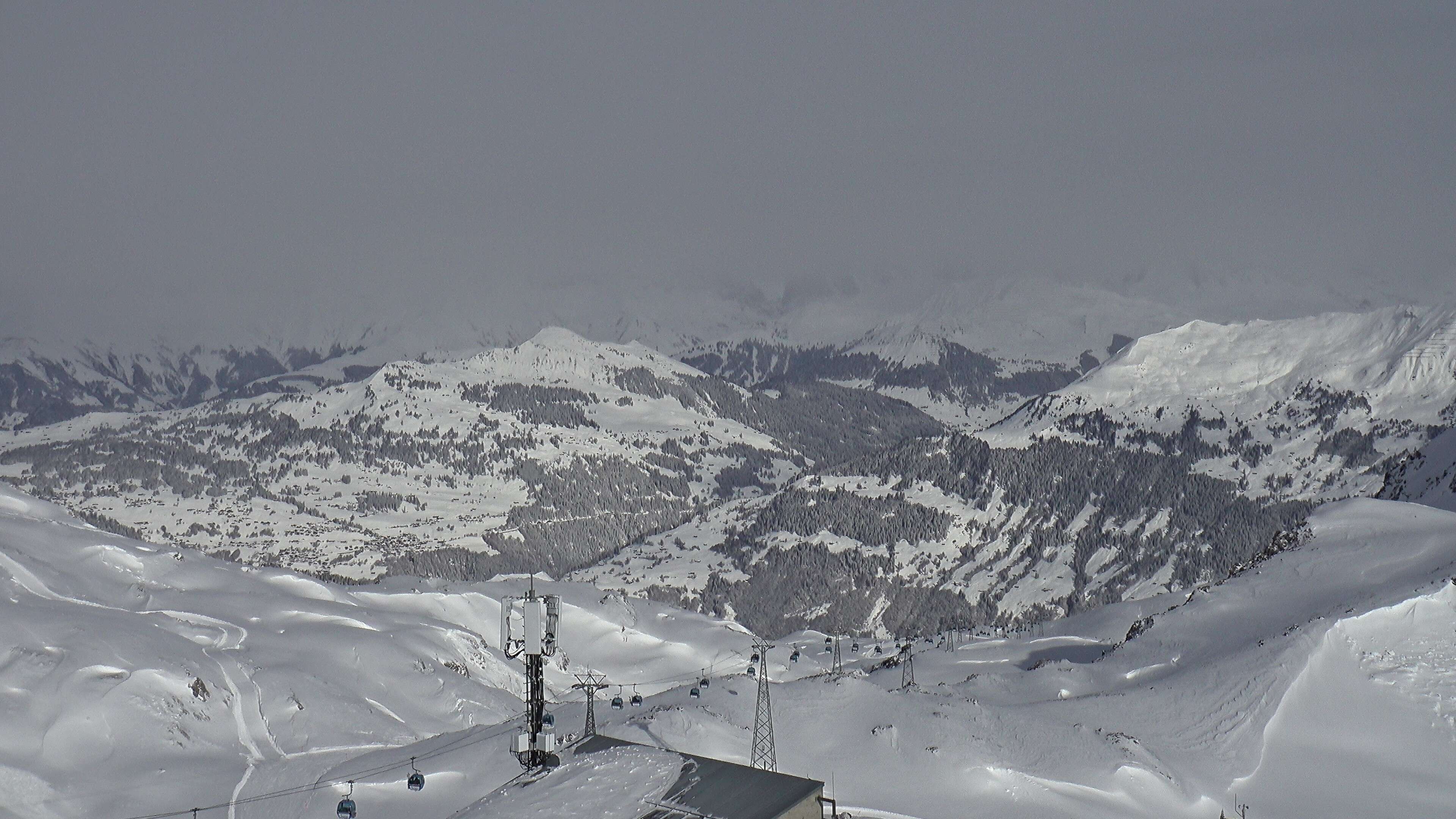 Archiv Foto Webcam Weissfluhjoch - Schifer