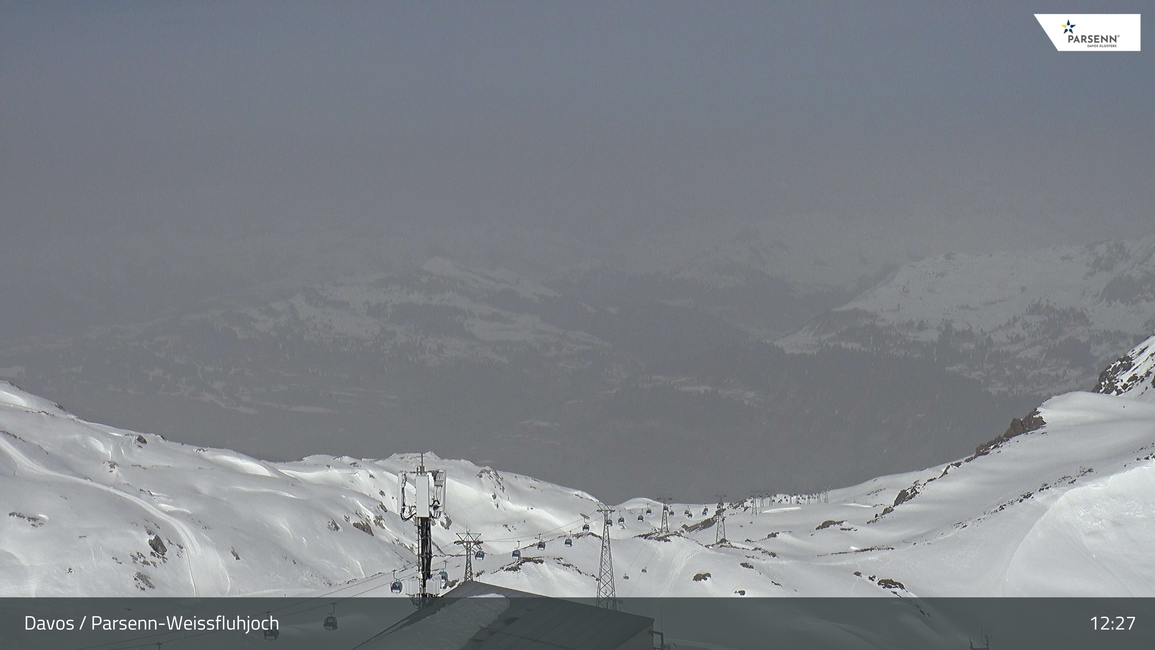 Archived image Webcam Weissfluhjoch, Davos Klosters