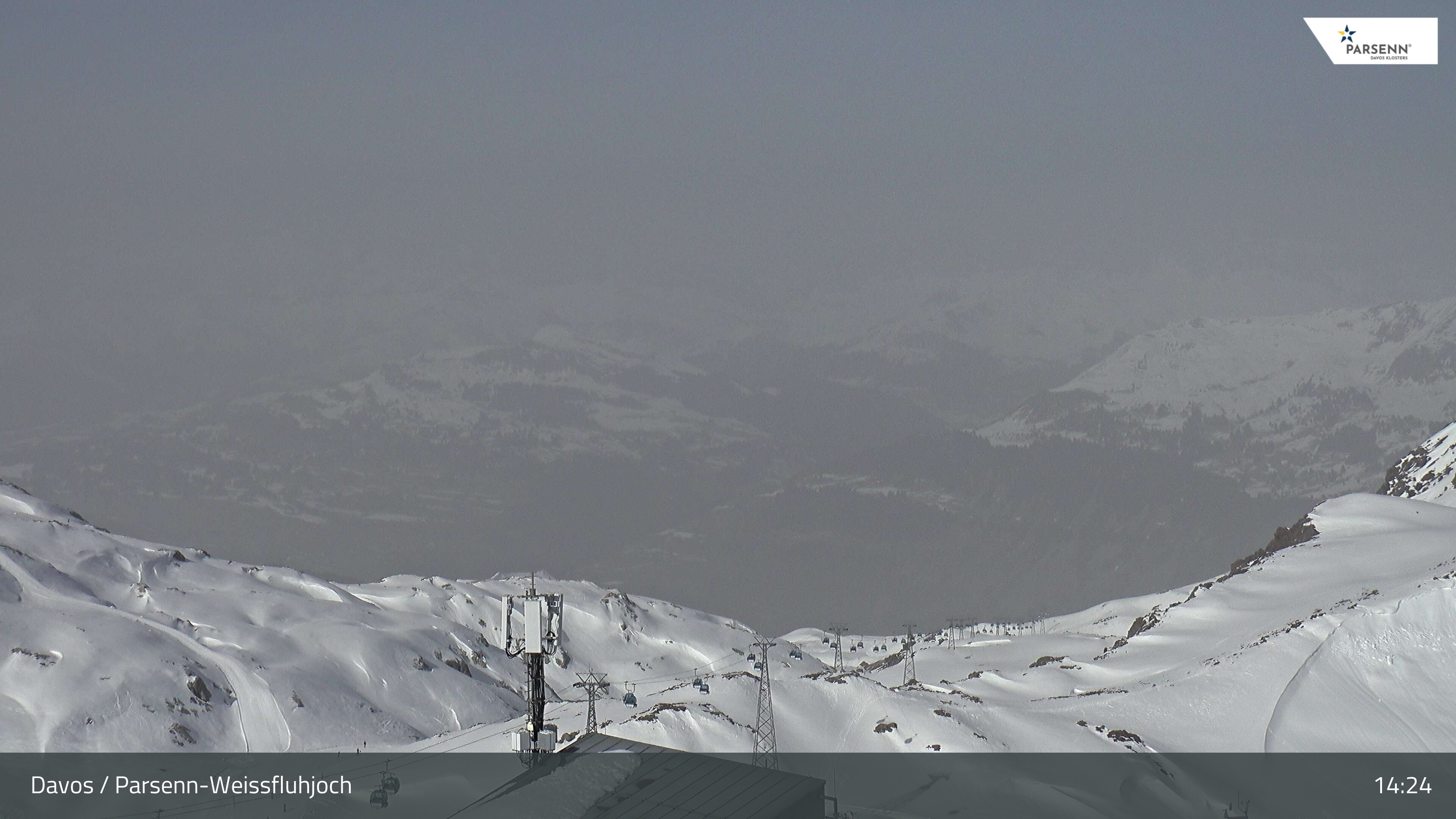 Archived image Webcam Weissfluhjoch, Davos Klosters