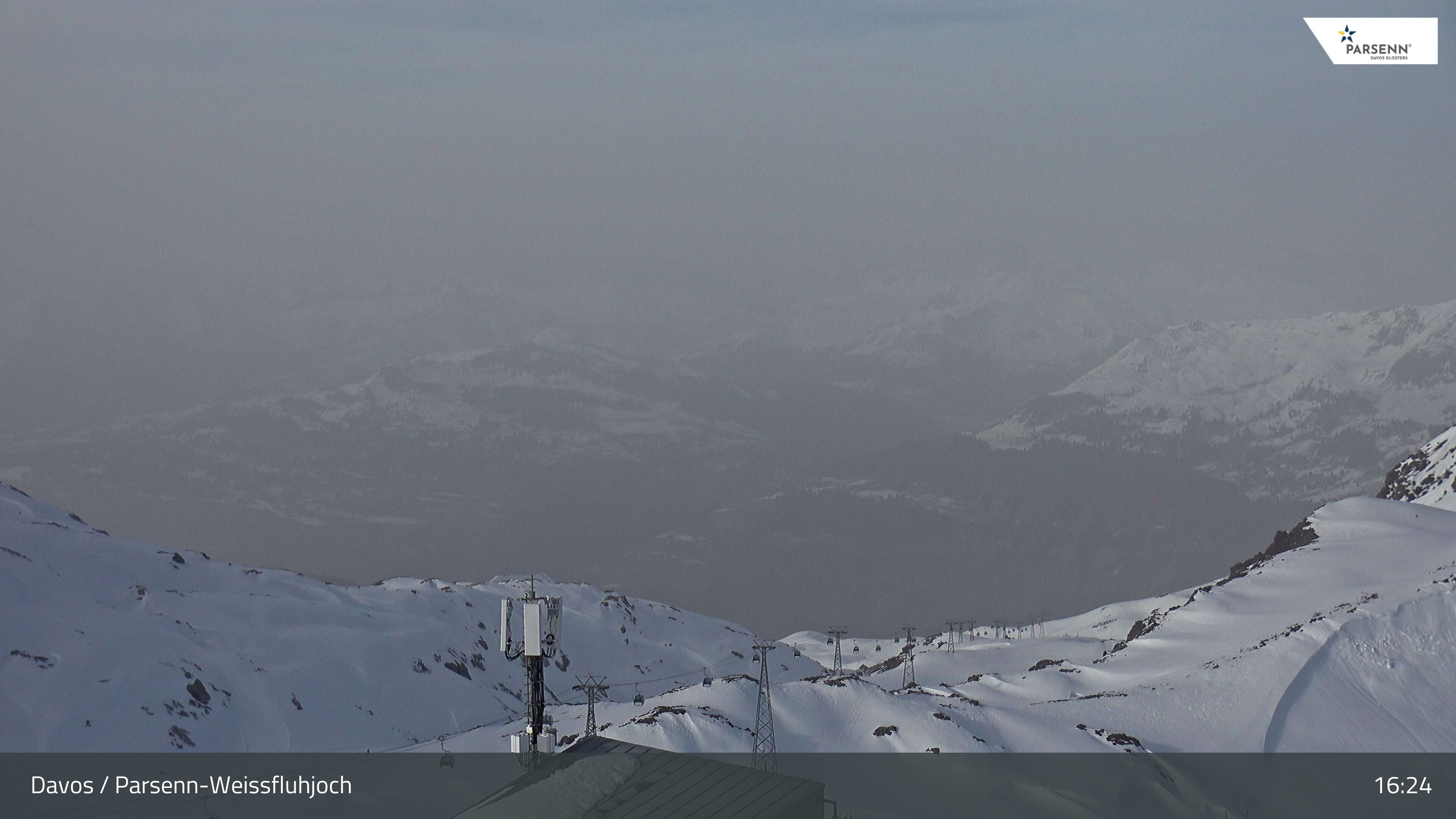 Archived image Webcam Weissfluhjoch, Davos Klosters