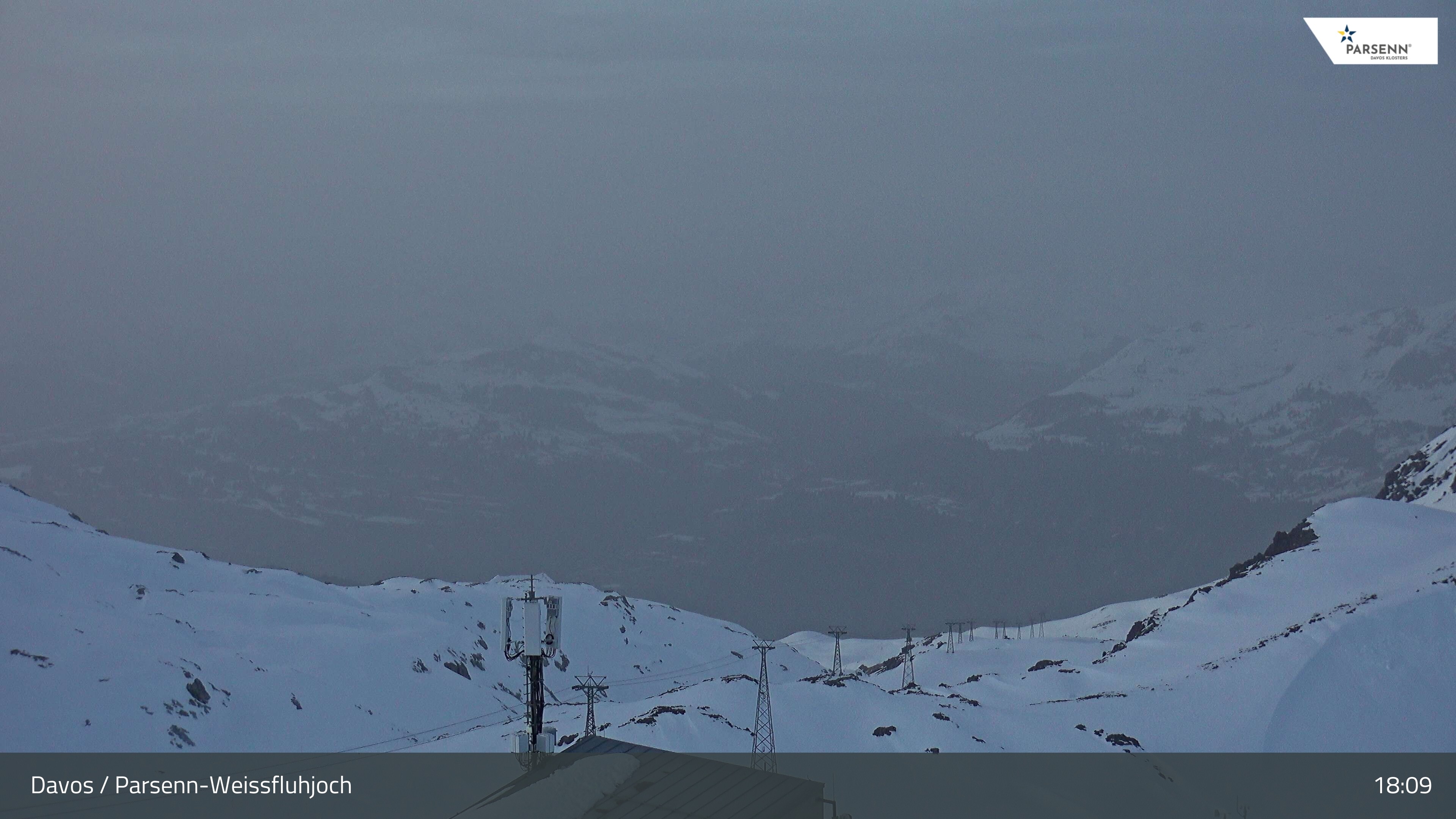 Archived image Webcam Weissfluhjoch, Davos Klosters
