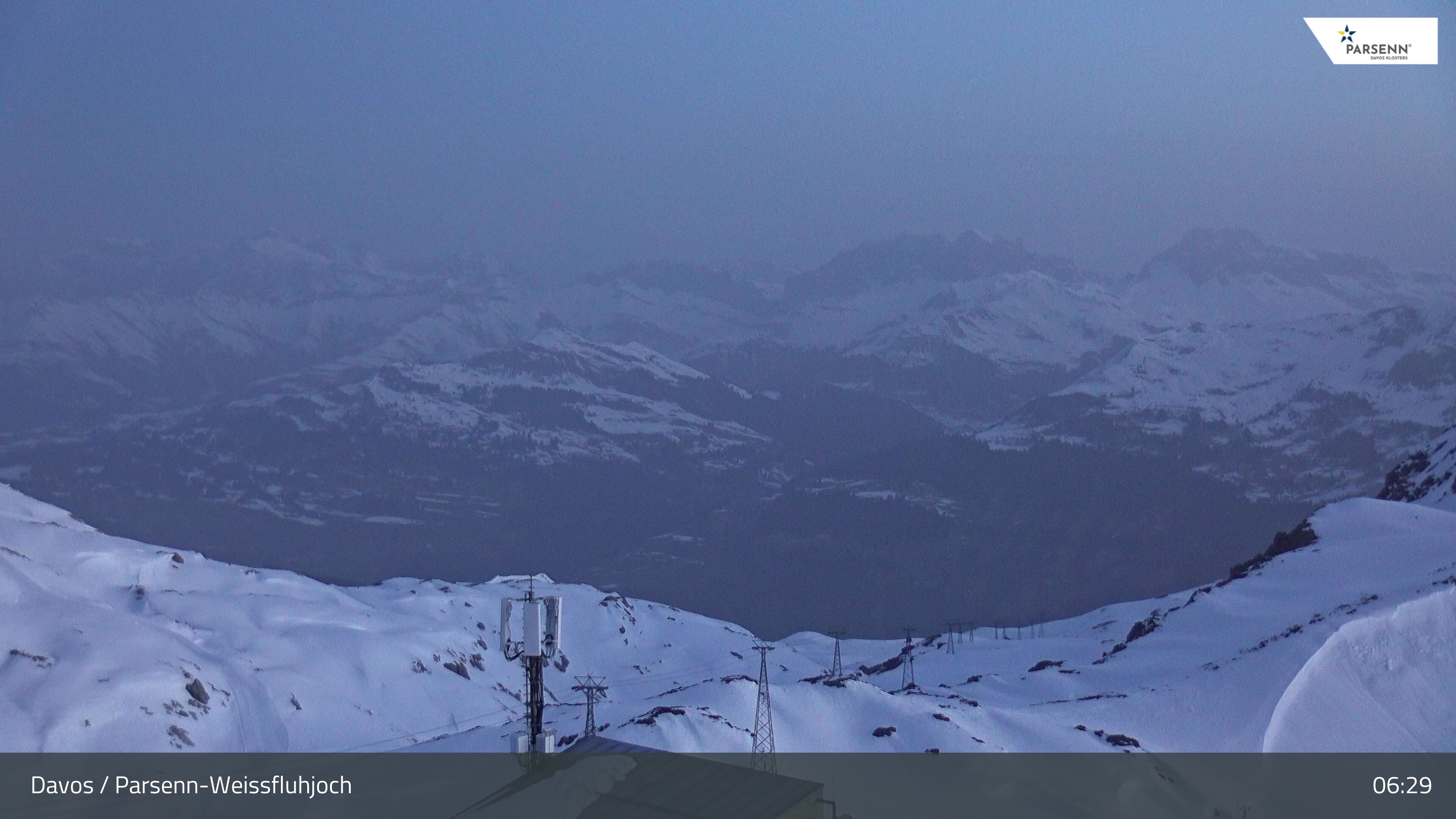 Archiv Foto Webcam Weissfluhjoch - Schifer