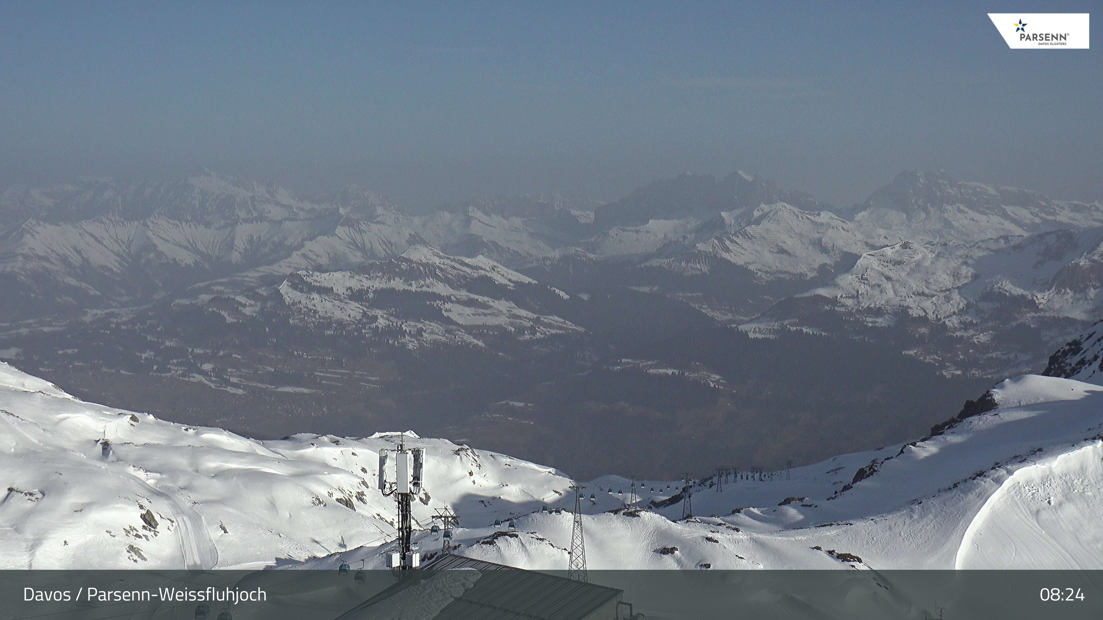 Archiv Foto Webcam Weissfluhjoch - Schifer