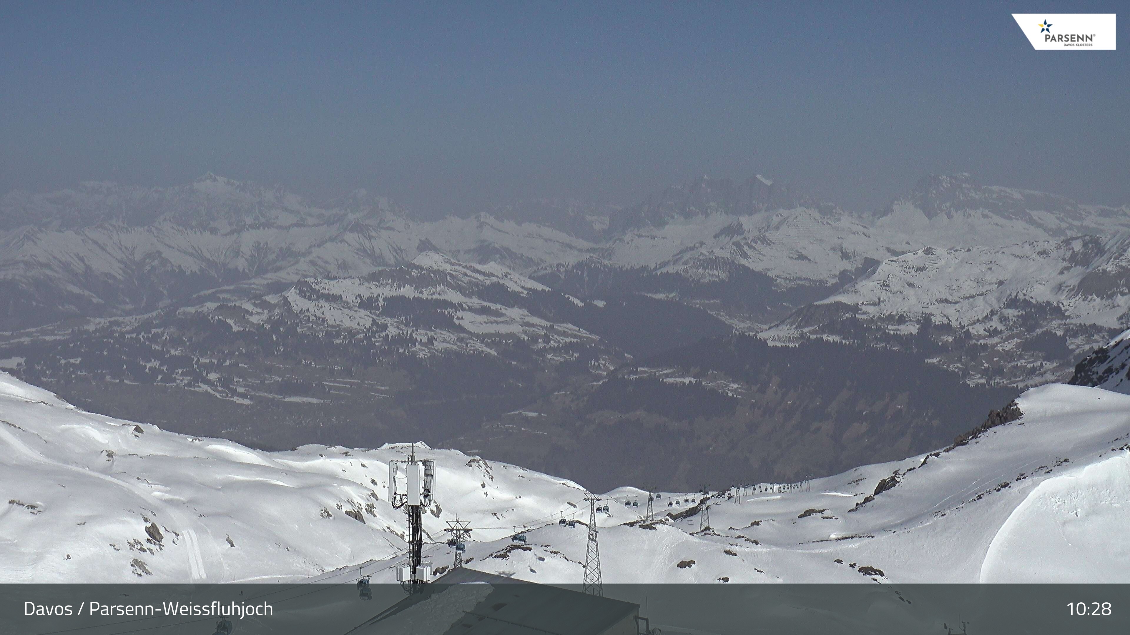 Archiv Foto Webcam Weissfluhjoch - Schifer